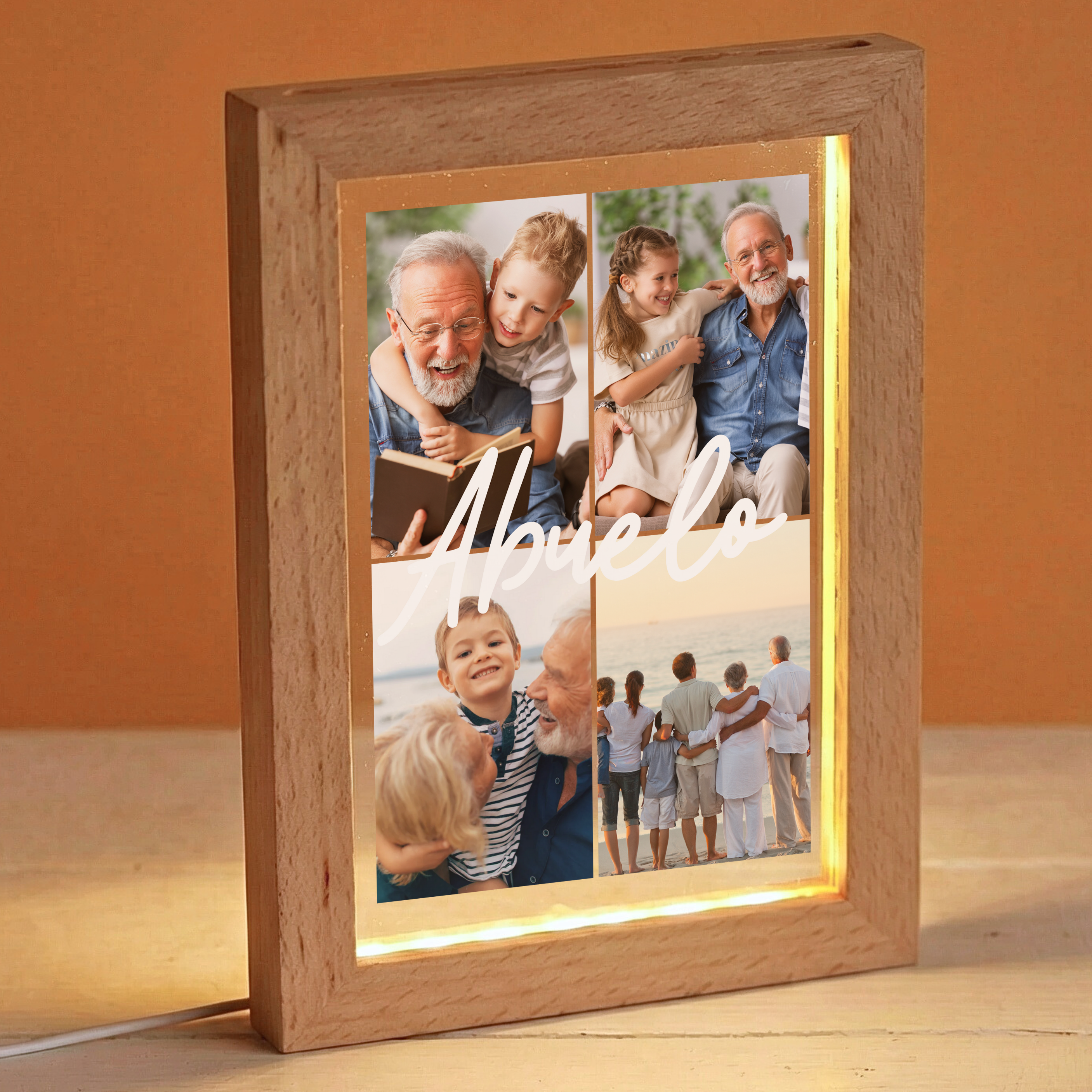 Placa de grade GRANDPA 4 fotos