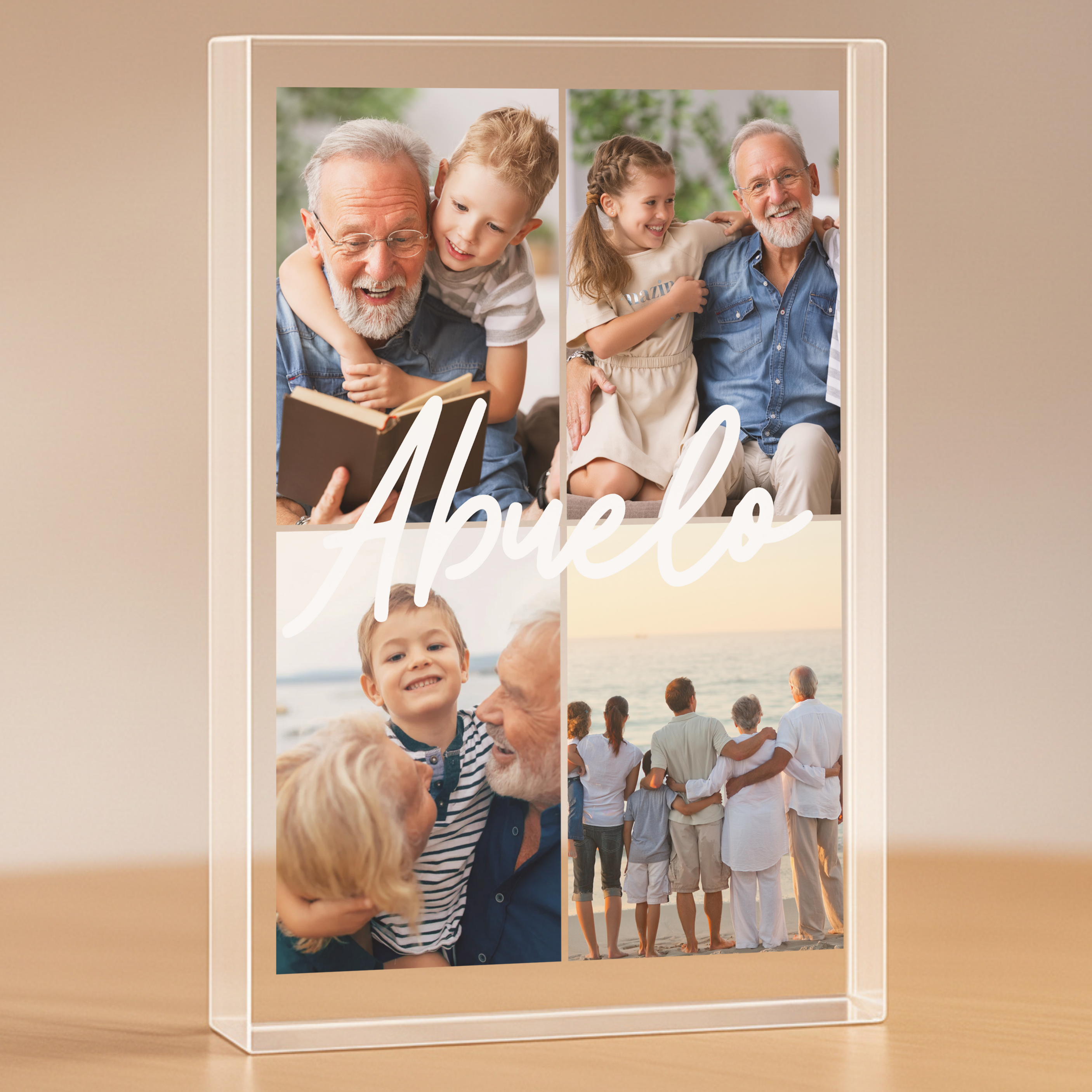 Placa de grade GRANDPA 4 fotos