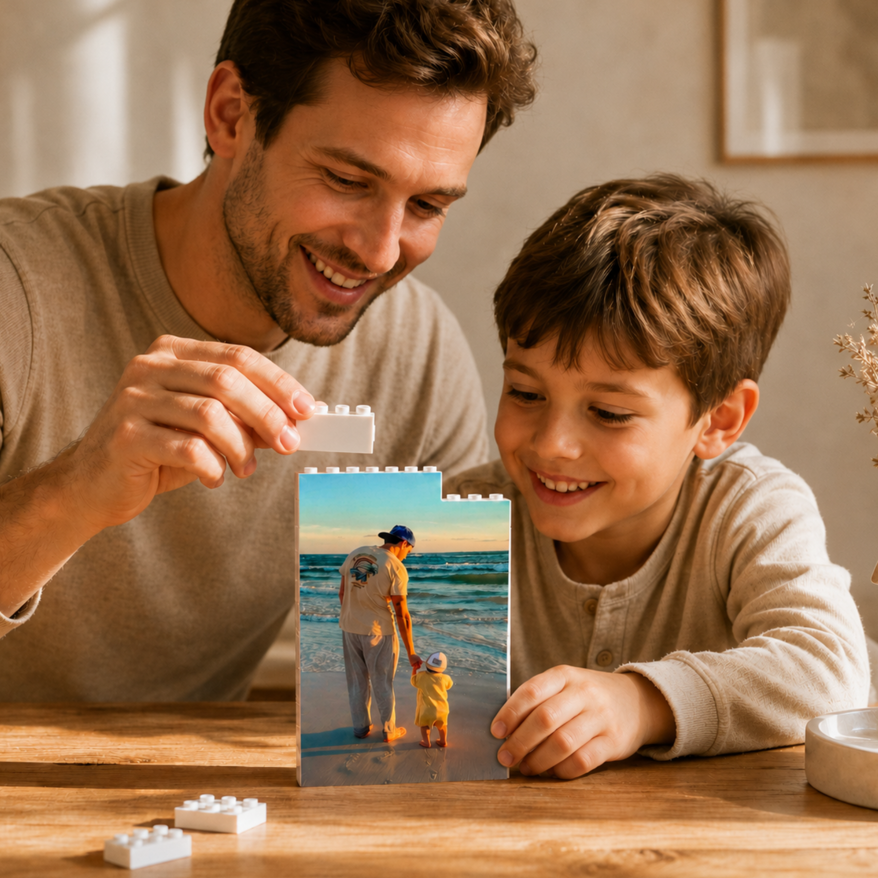 Puzzle Vertical Personalizado Papá con Foto