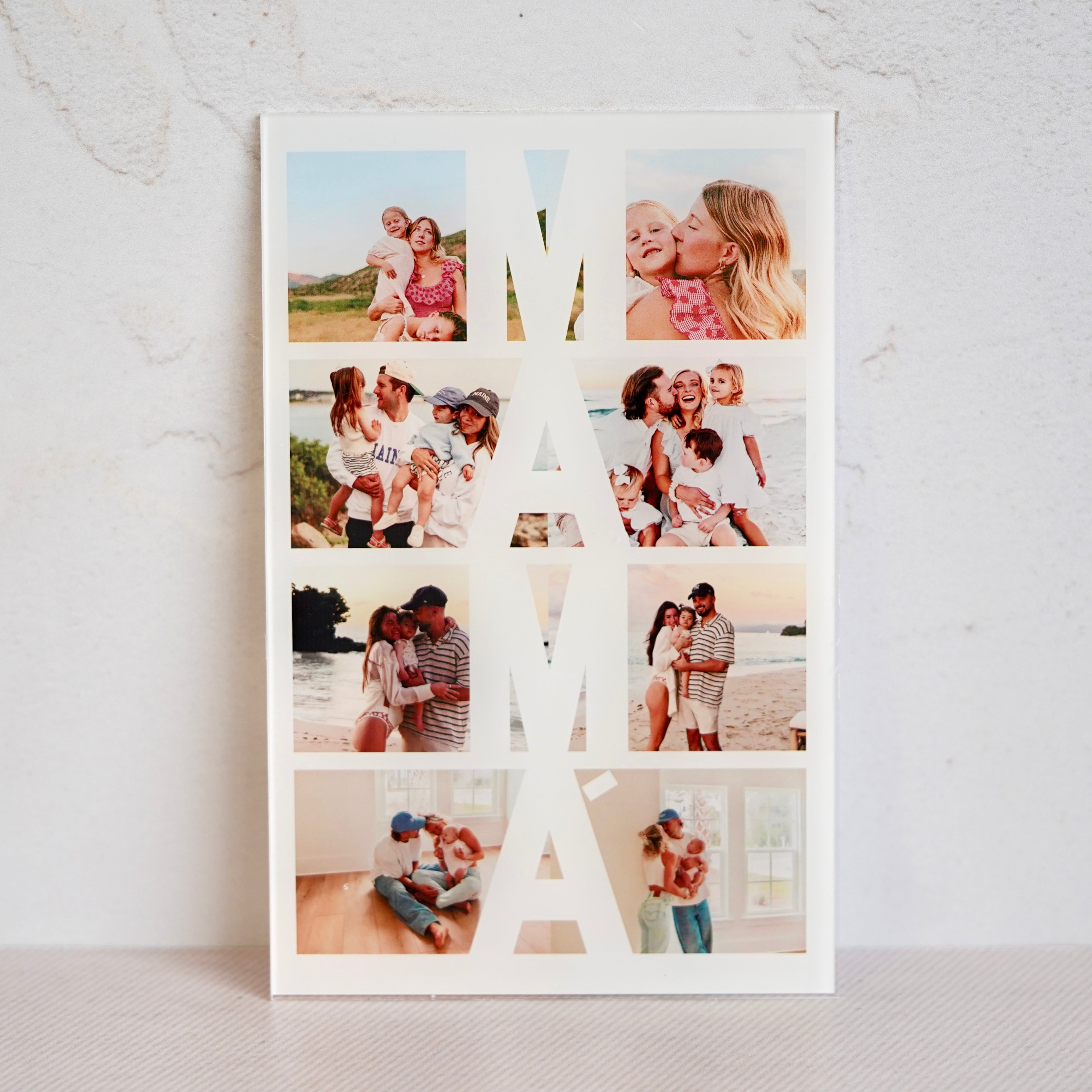 Placa decorativa personalizada, regalo ideal para el Día de la Madre o cumpleaños.