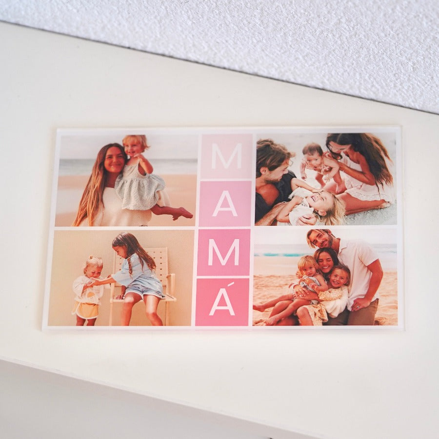Placa regalo MAMA bonita decoración