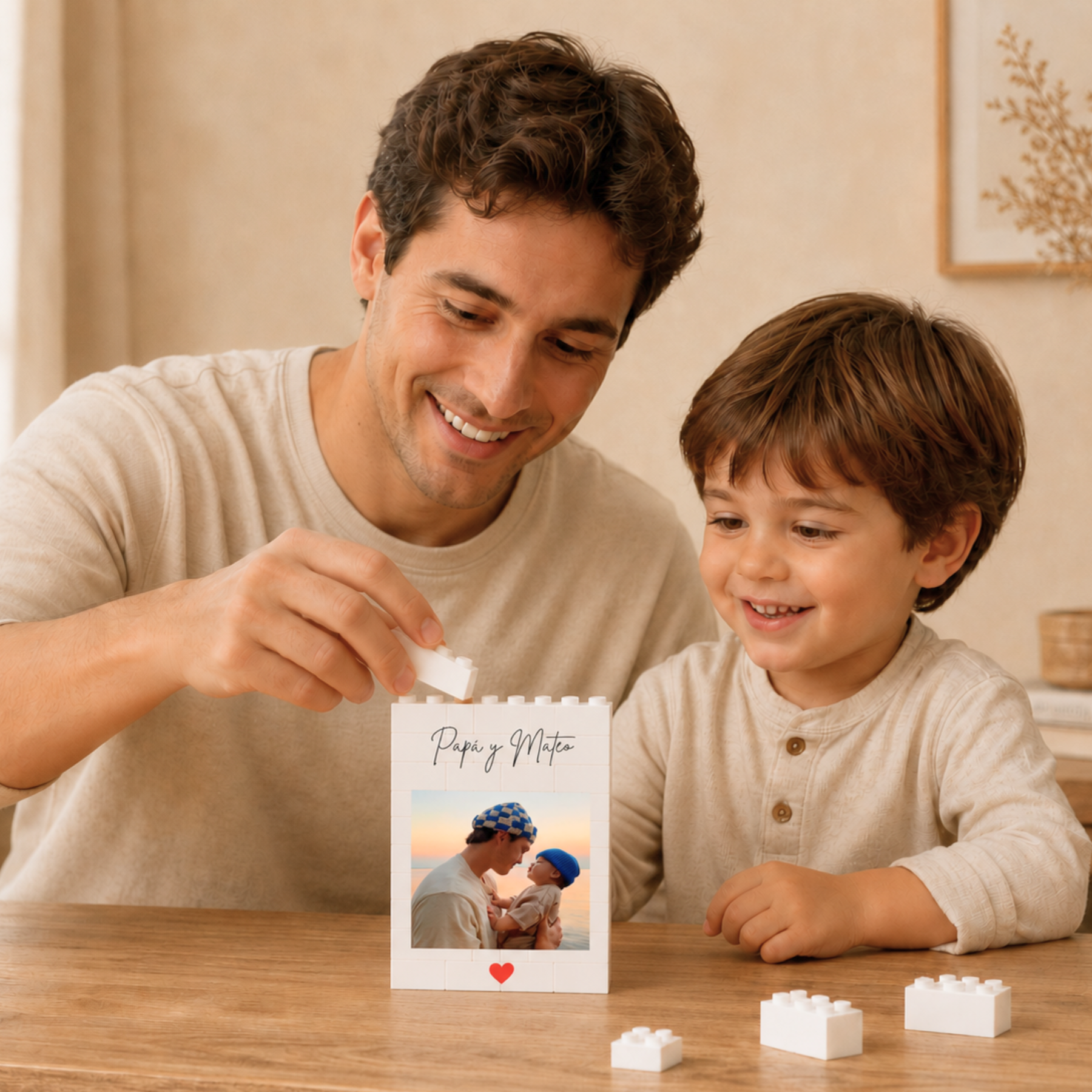 Puzzle Personalizado Papá con Foto