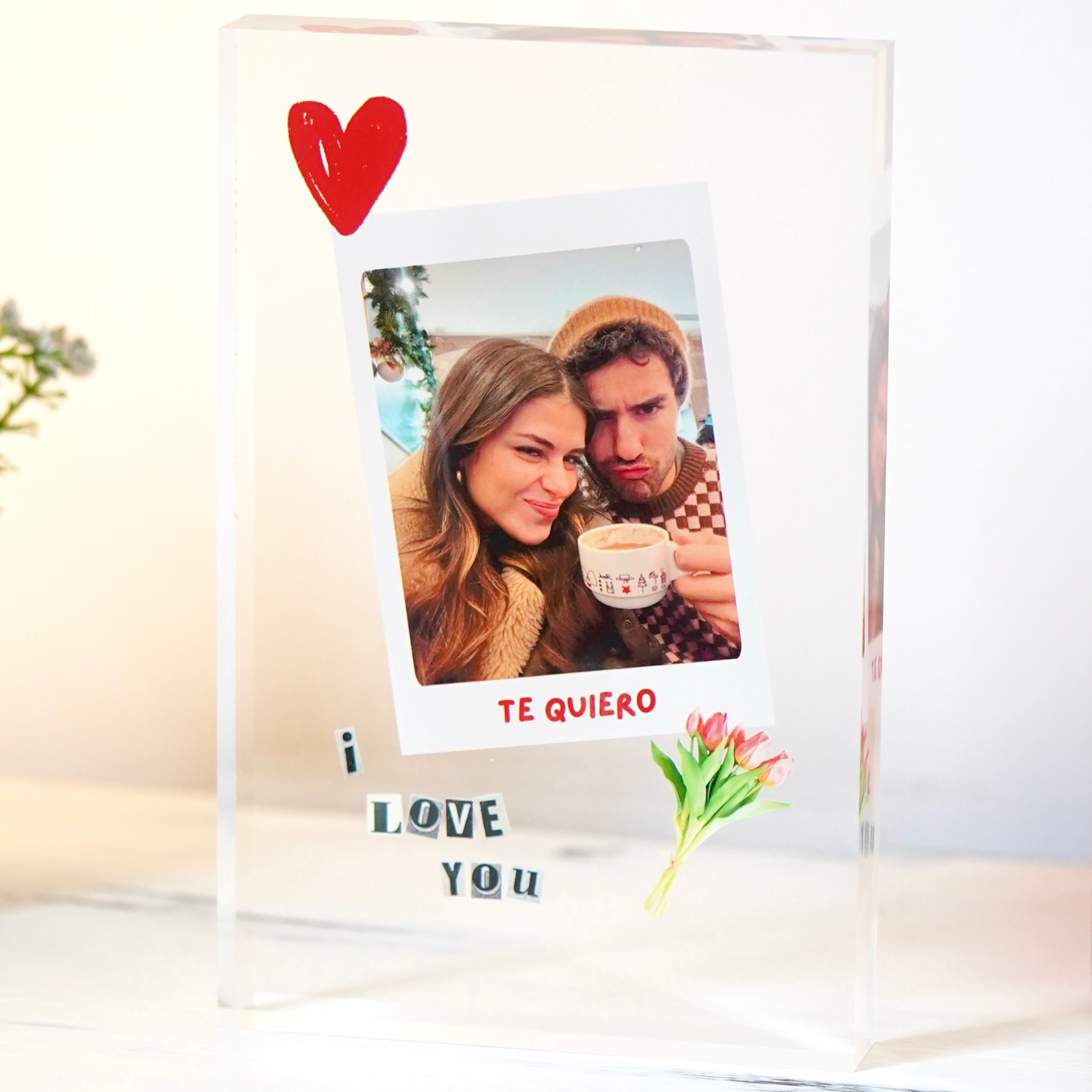 Lámpara Te Quiero San Valentín