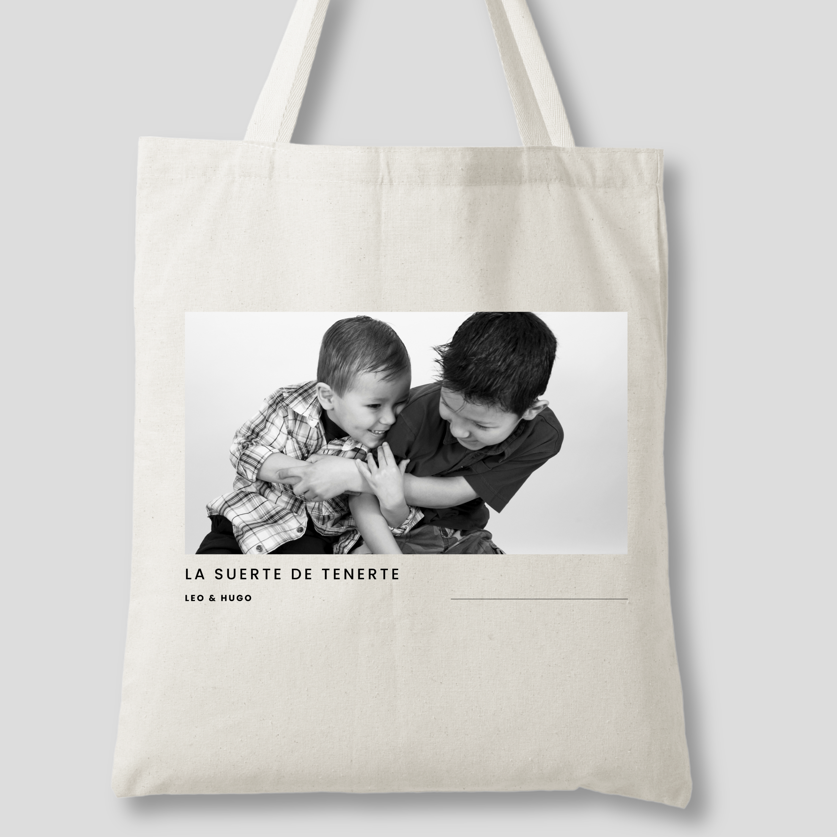 Tote Bag Foto en blanco y negro