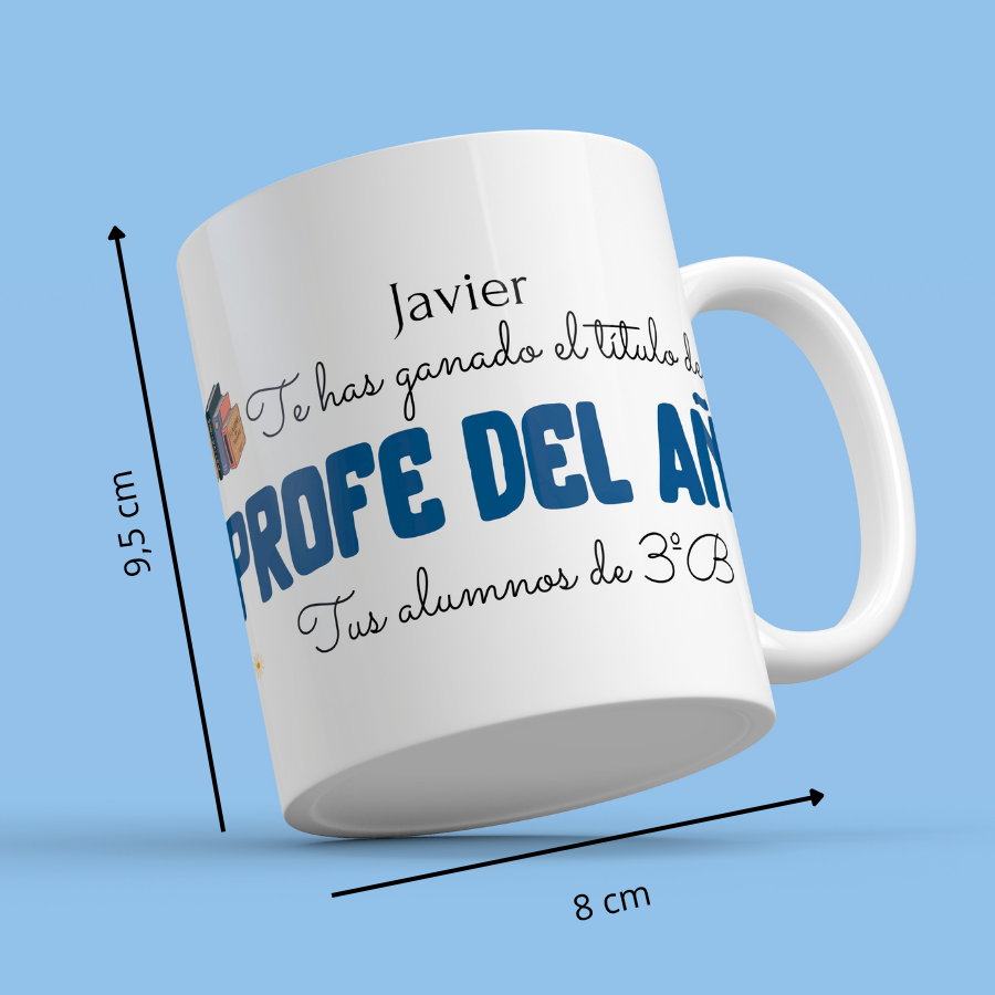 Taza al profe del año