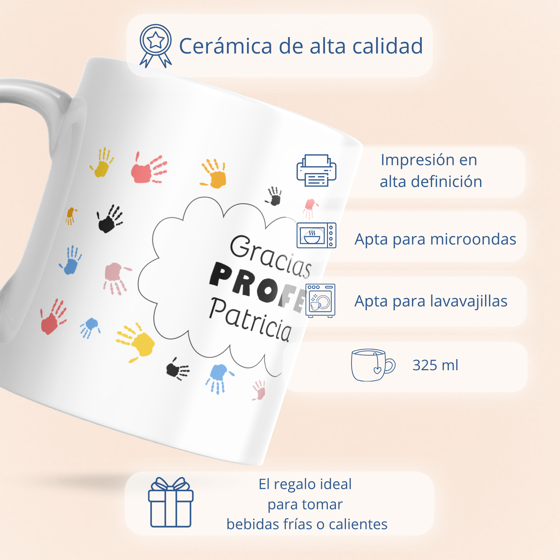 Taza Profe dejas Huella