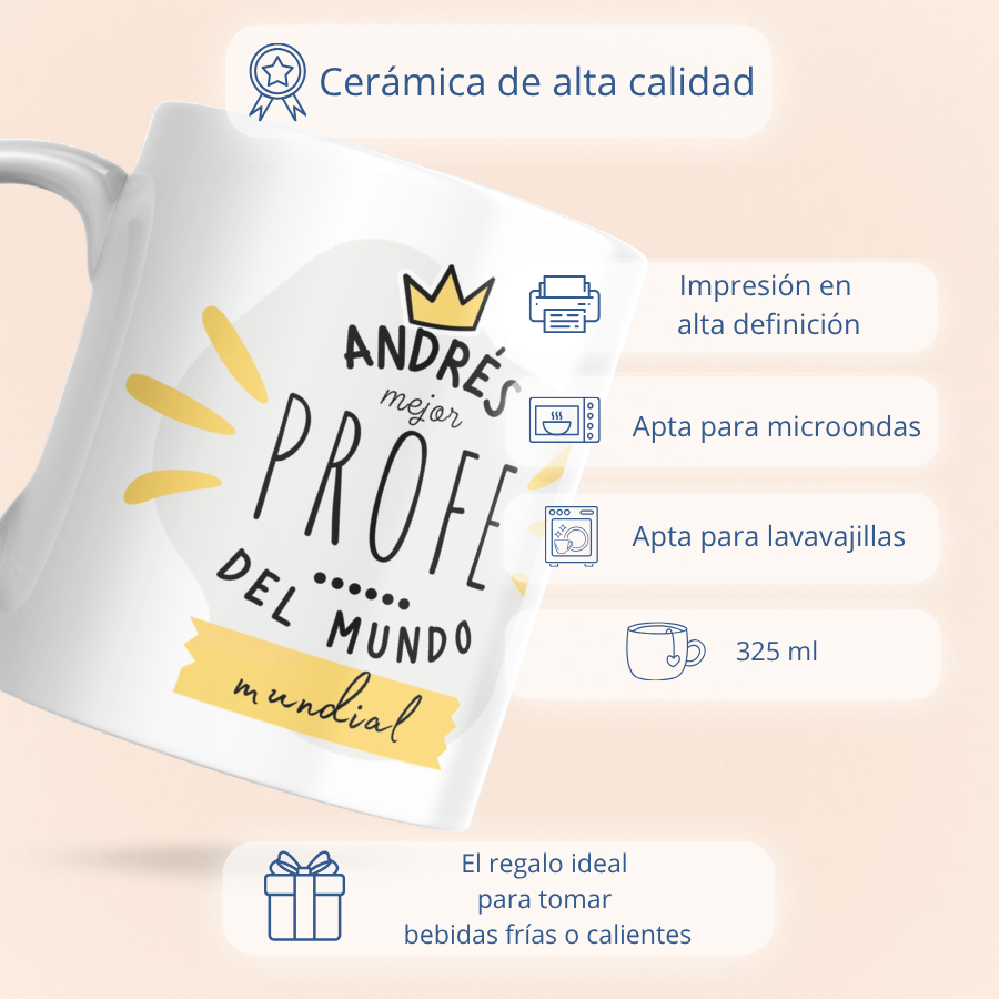 Taza Mejor Profe del mundo