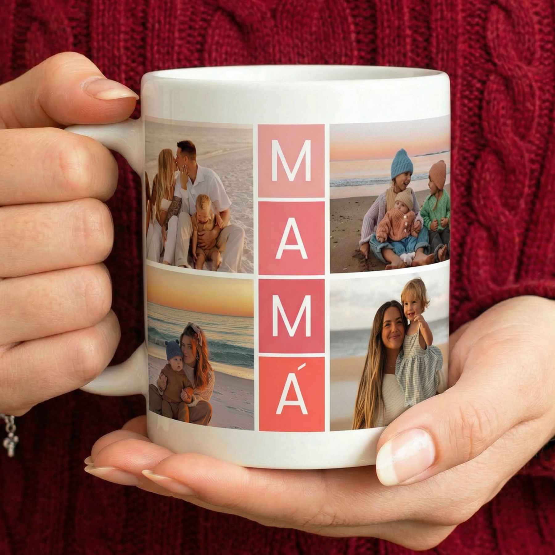 Caneca Mamãe 4 Fotos