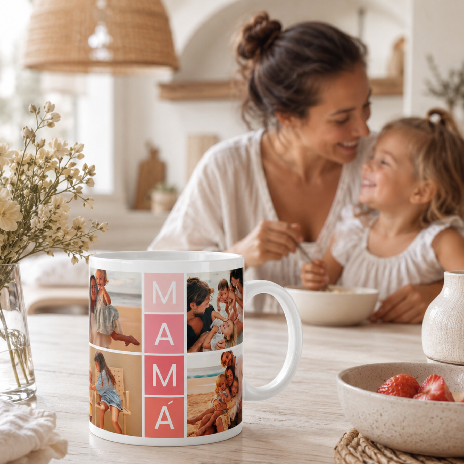 Caneca Mamãe 4 Fotos