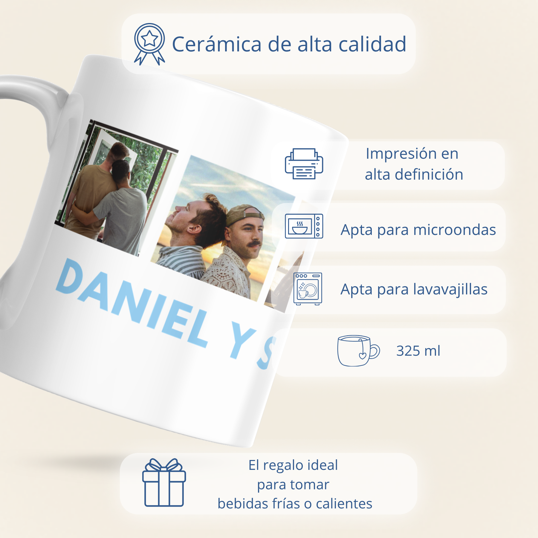 Taza 4 Fotos LGTBI