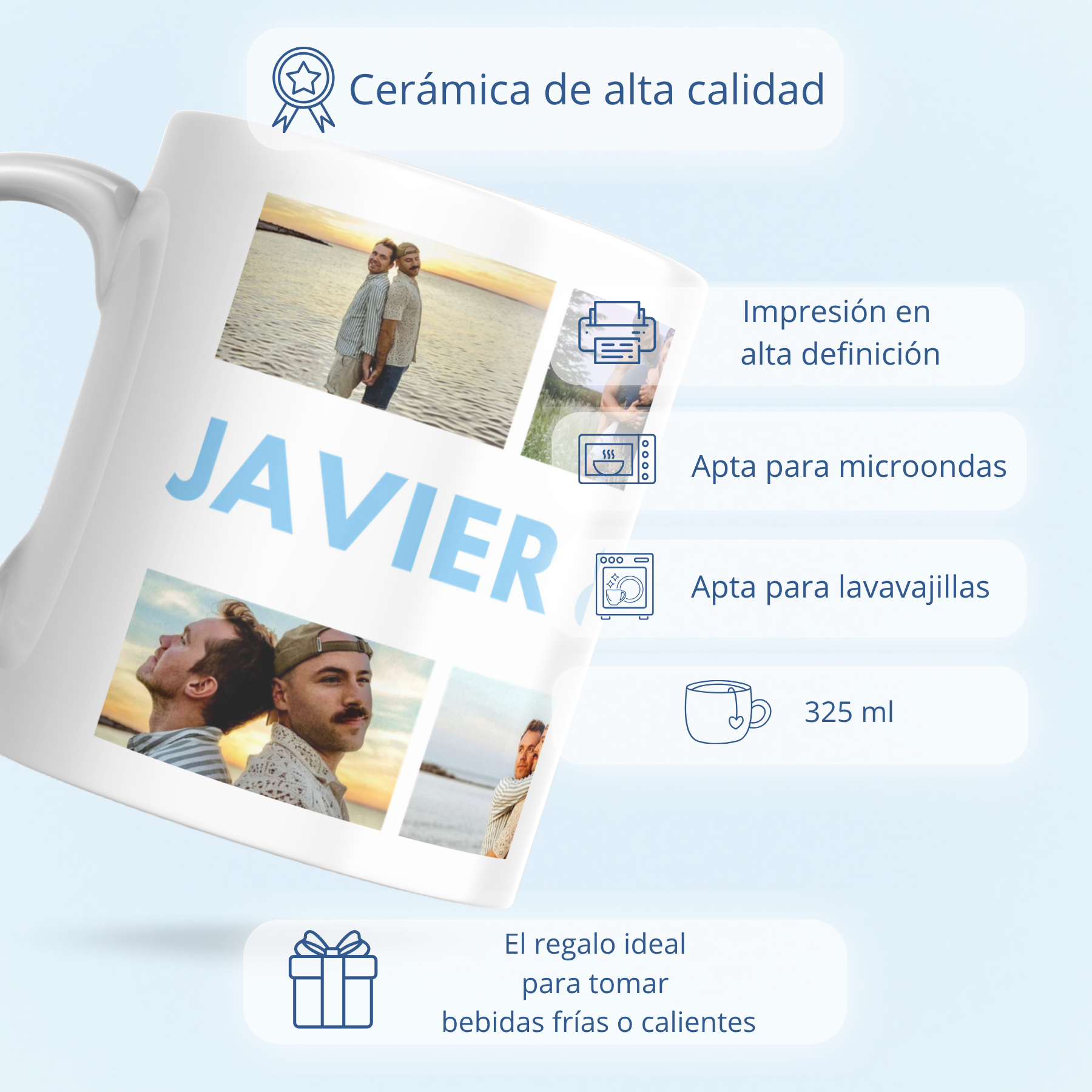 Taza 6 Fotos LGTBI