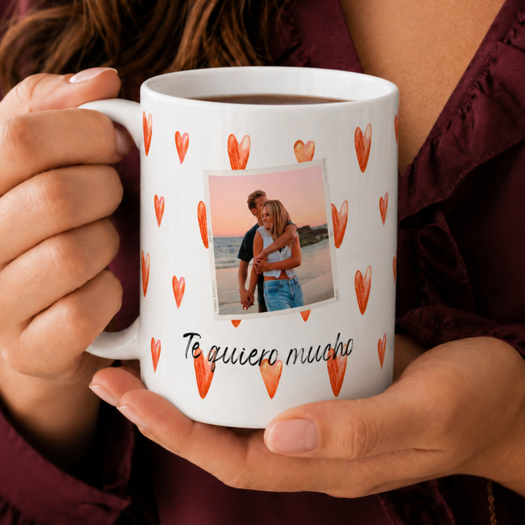 Taza personalizada "TE QUIERO MUCHO"