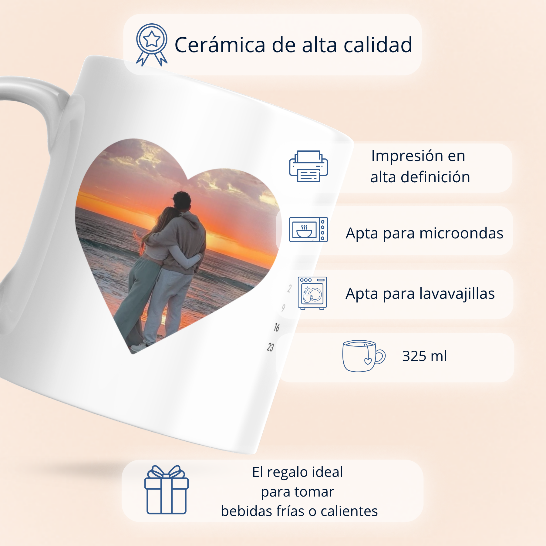Caneca Casais Data Feliz São Valentim
