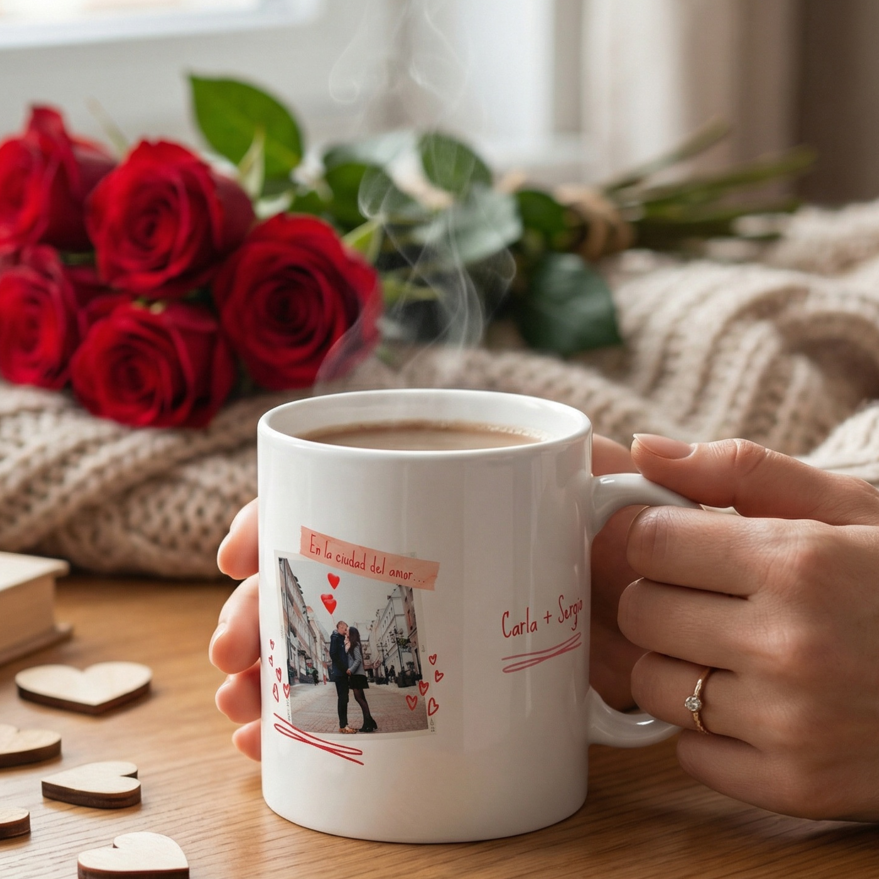 Caneca "Na Cidade do Amor"