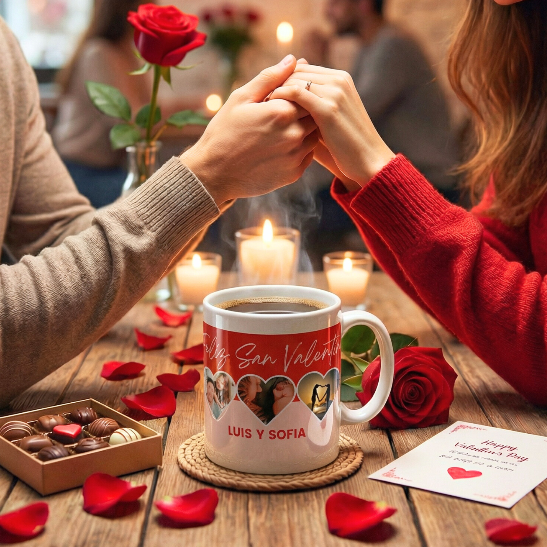 Taza Parejas Feliz San Valentín