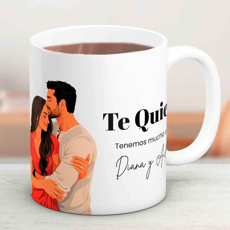 Taza Ilustración personalizada