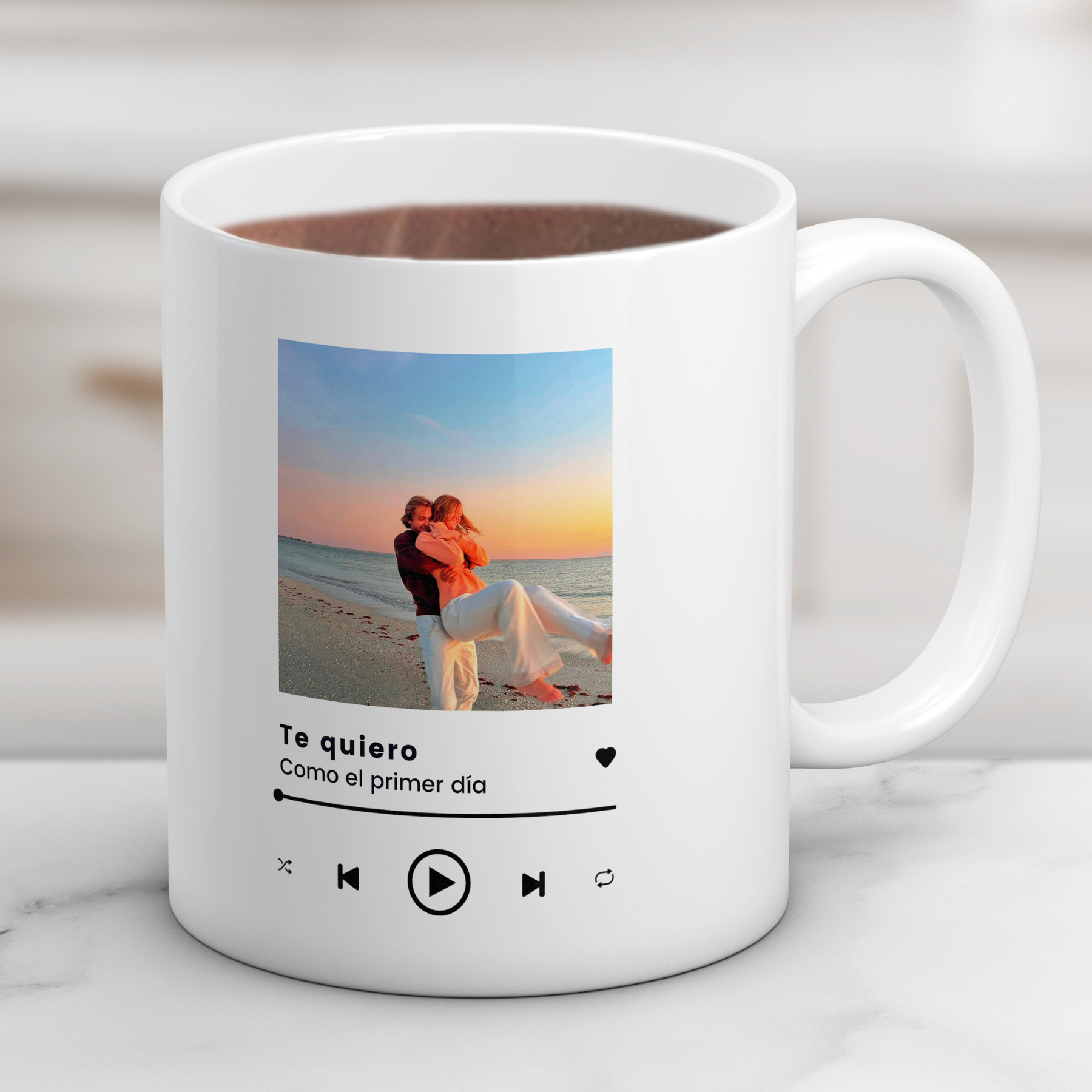 Taza Spotify personalizada