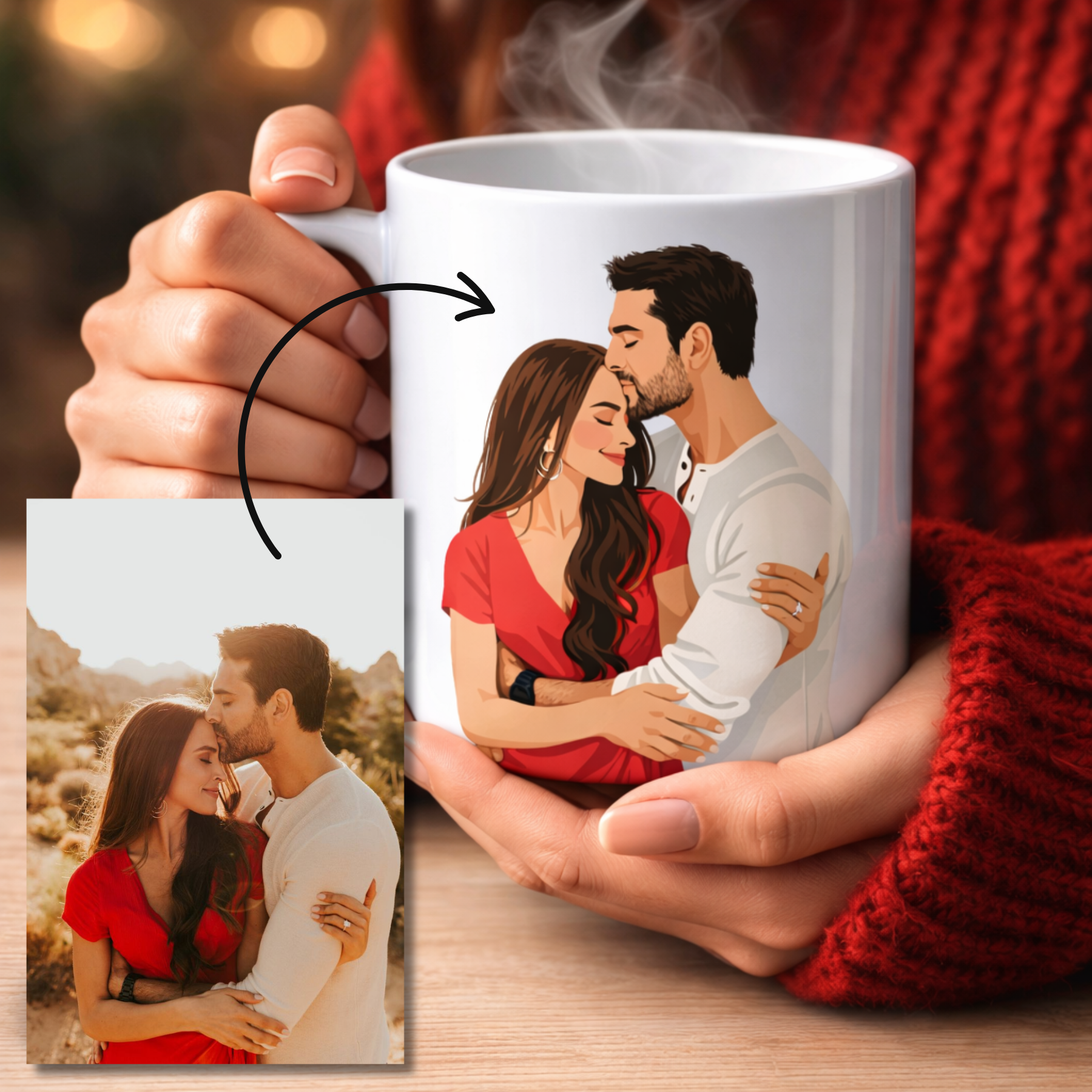 Caneca Ilustração personalizada