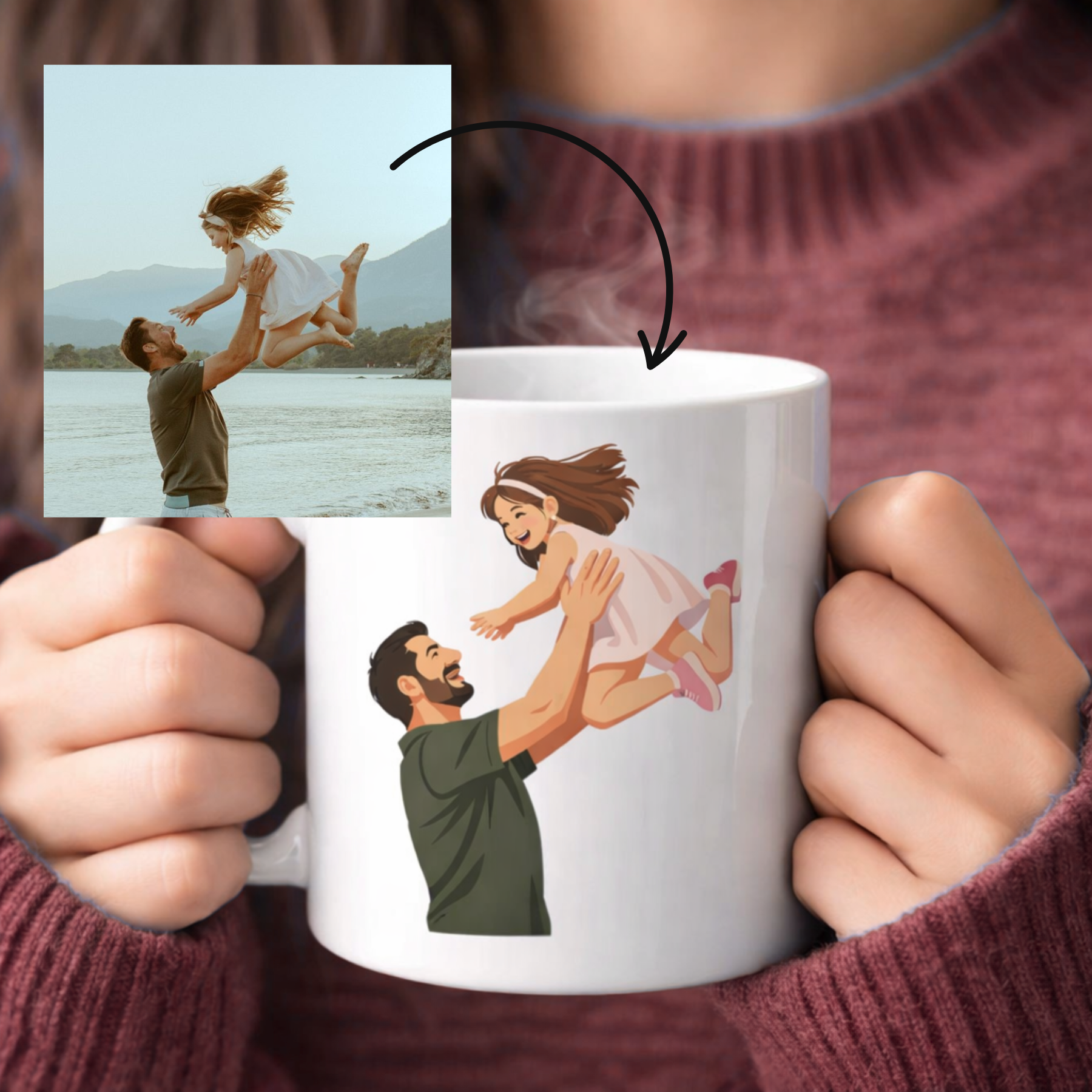 Caneca Ilustração personalizada