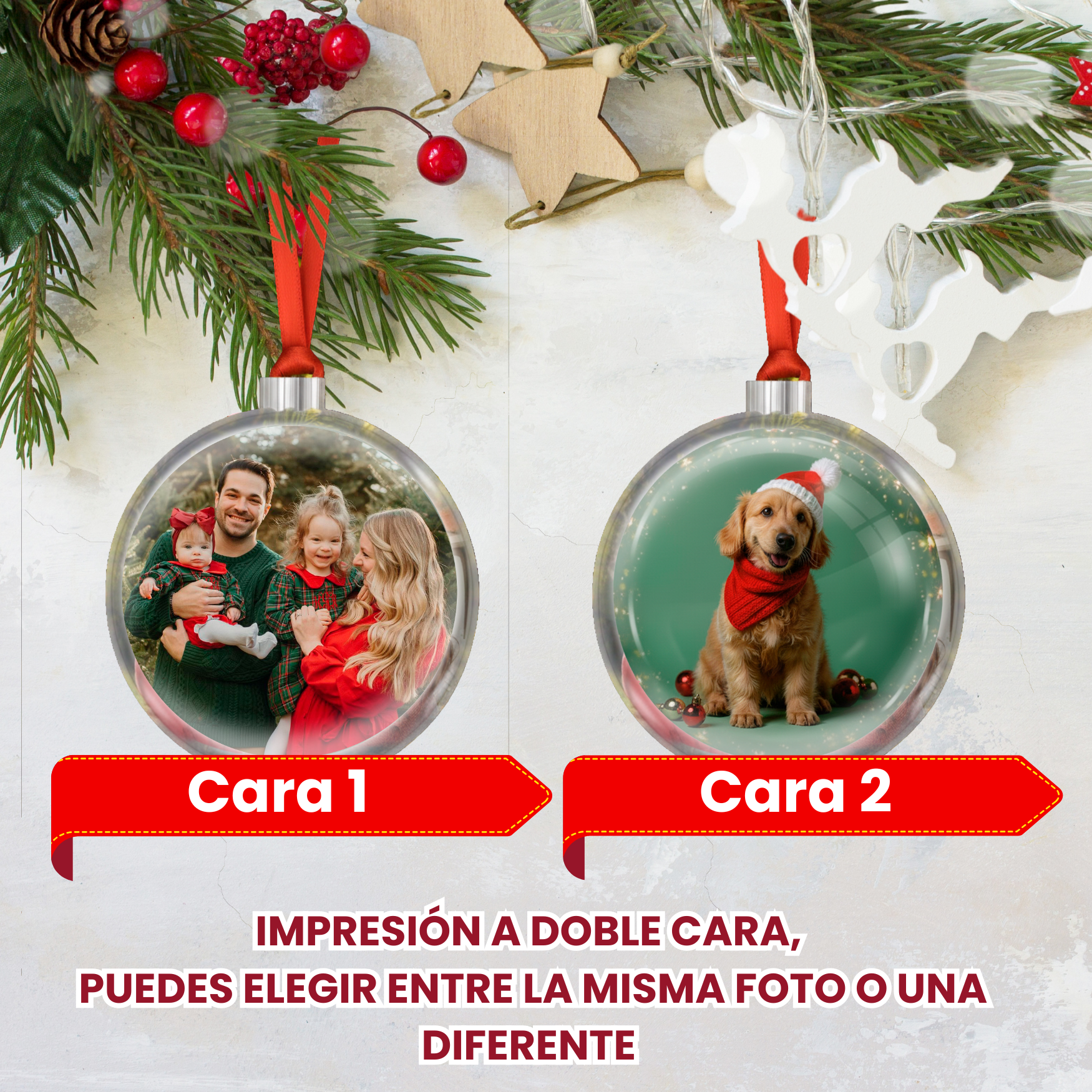 Bola Navidad Personalizada