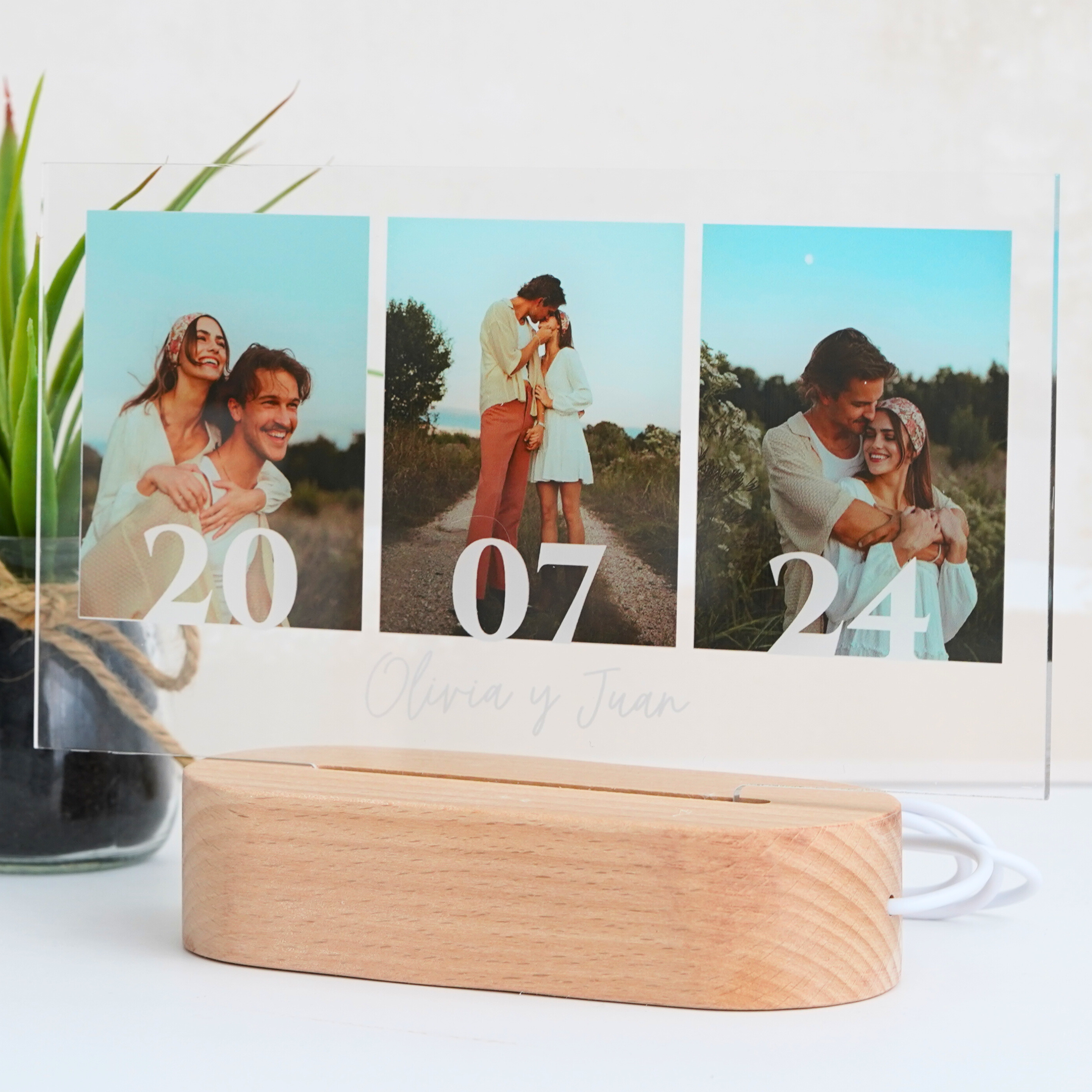 Lámpara Aniversario 3 Fotos