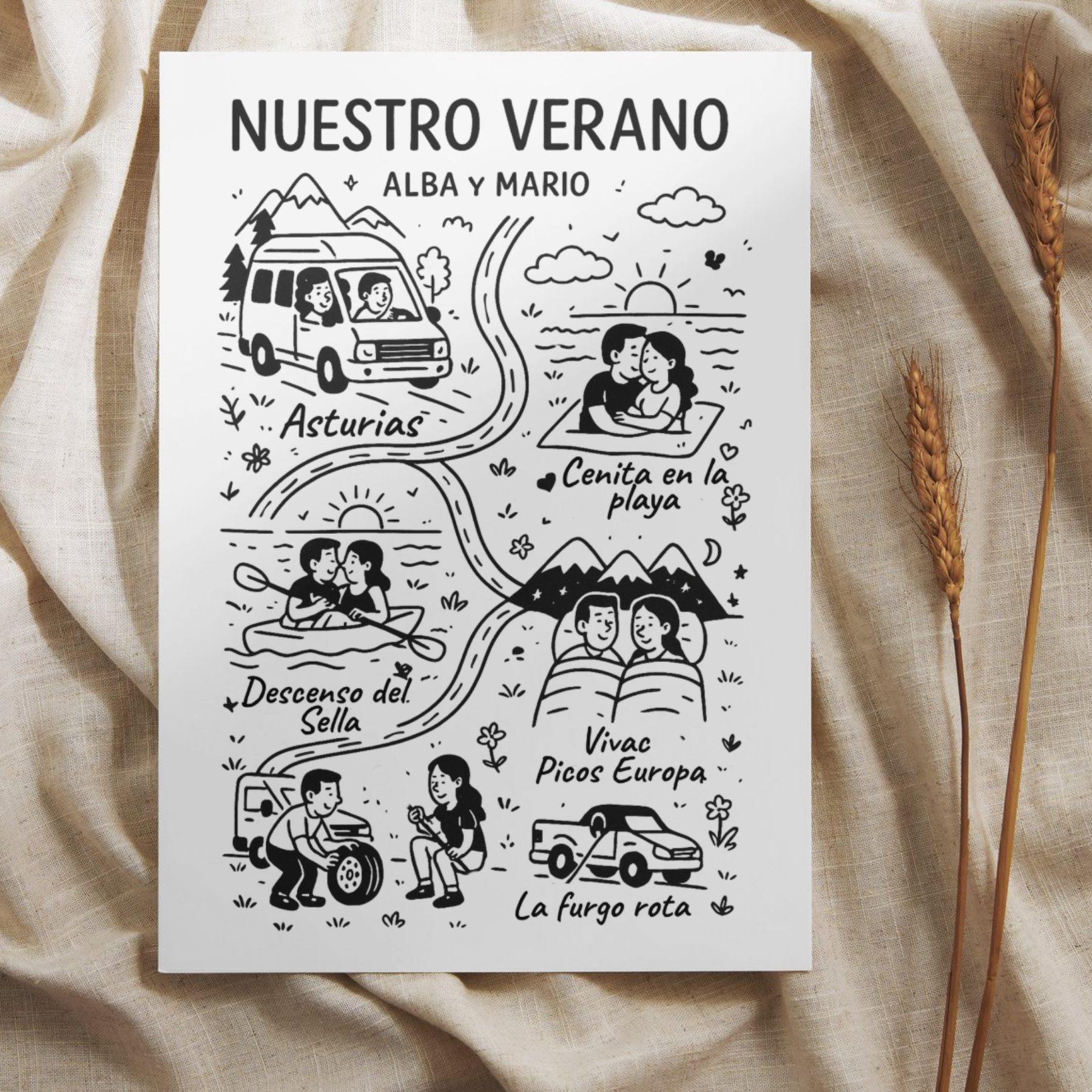 Regalo ideal para aniversario, San Valentín, boda o simplemente para decir “te quiero” de una forma original y emotiva.