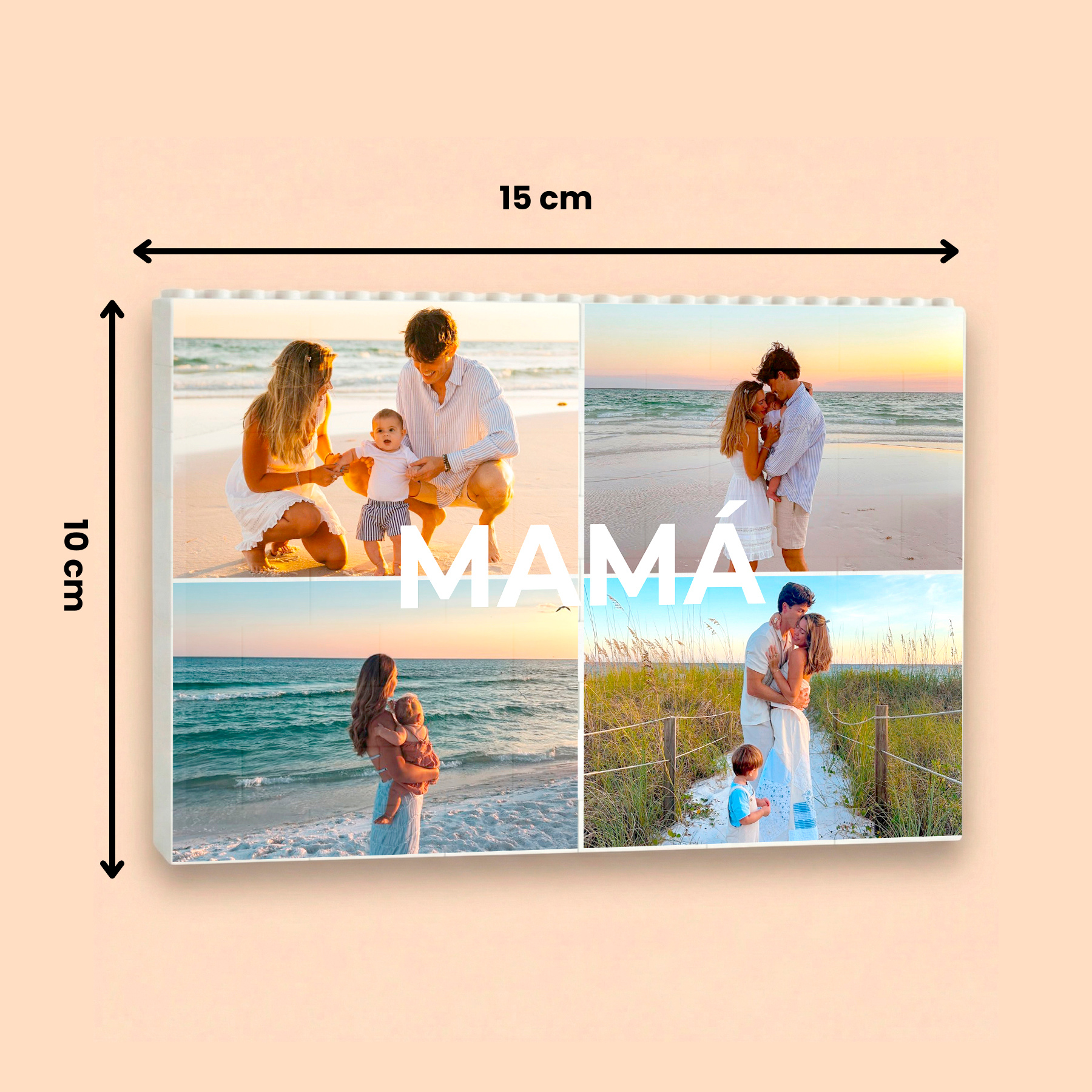 Puzzle Mamá 4 fotos