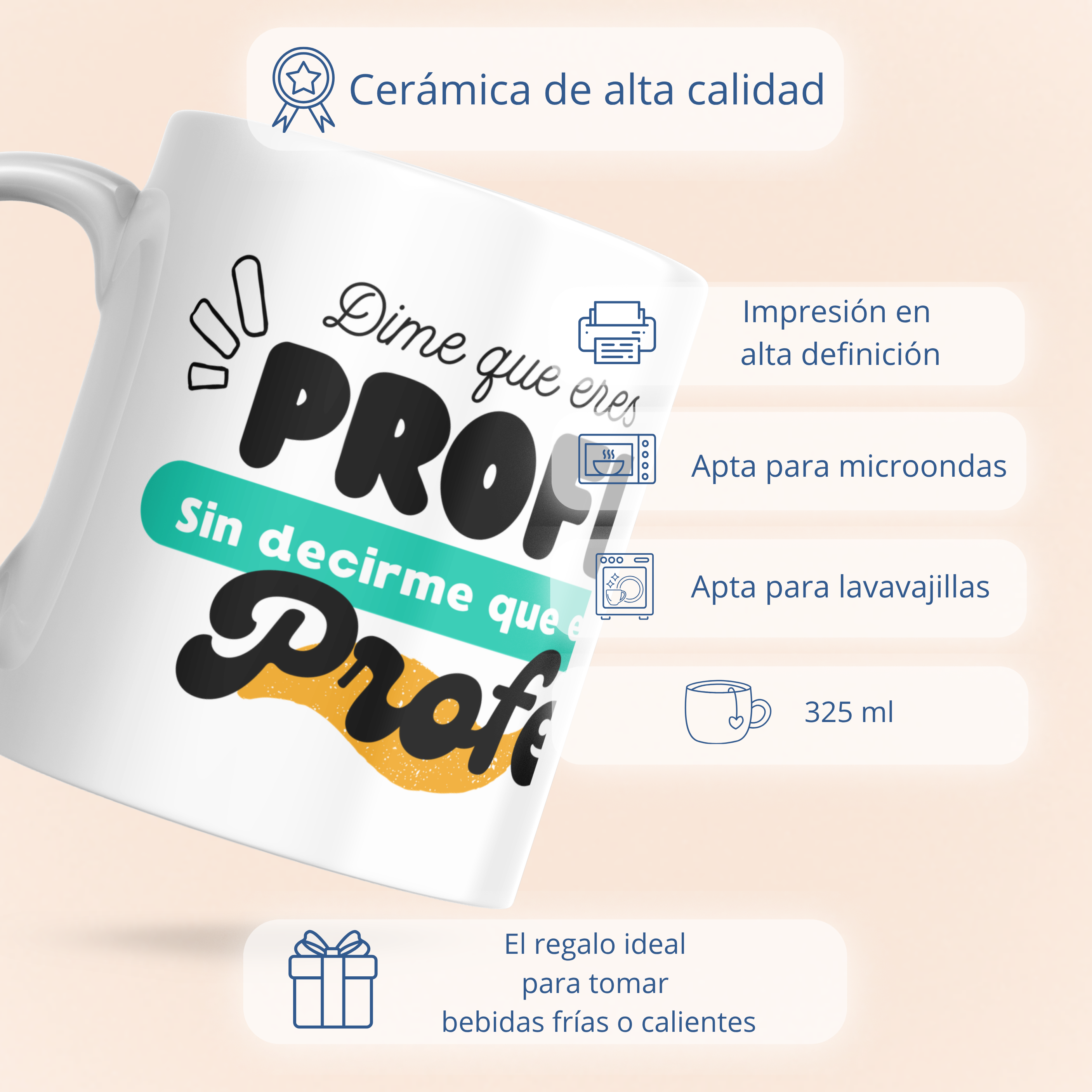 Taza Profe dime que eres Profe...