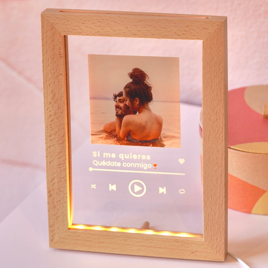 ❣️ Regalo Día de la Madre | Lámpara Spotify | 🚚 ENVÍO 48h | Lámpara spotify personalizada | Placa de música PERSONALIZADA | Placa de cristal Spotify | Regalo Original y Especial | Placas con tu diseño SPOTIFY | Regalo San Valentín | Cristal Plaque | Ideas de regalos para mi novia o novio