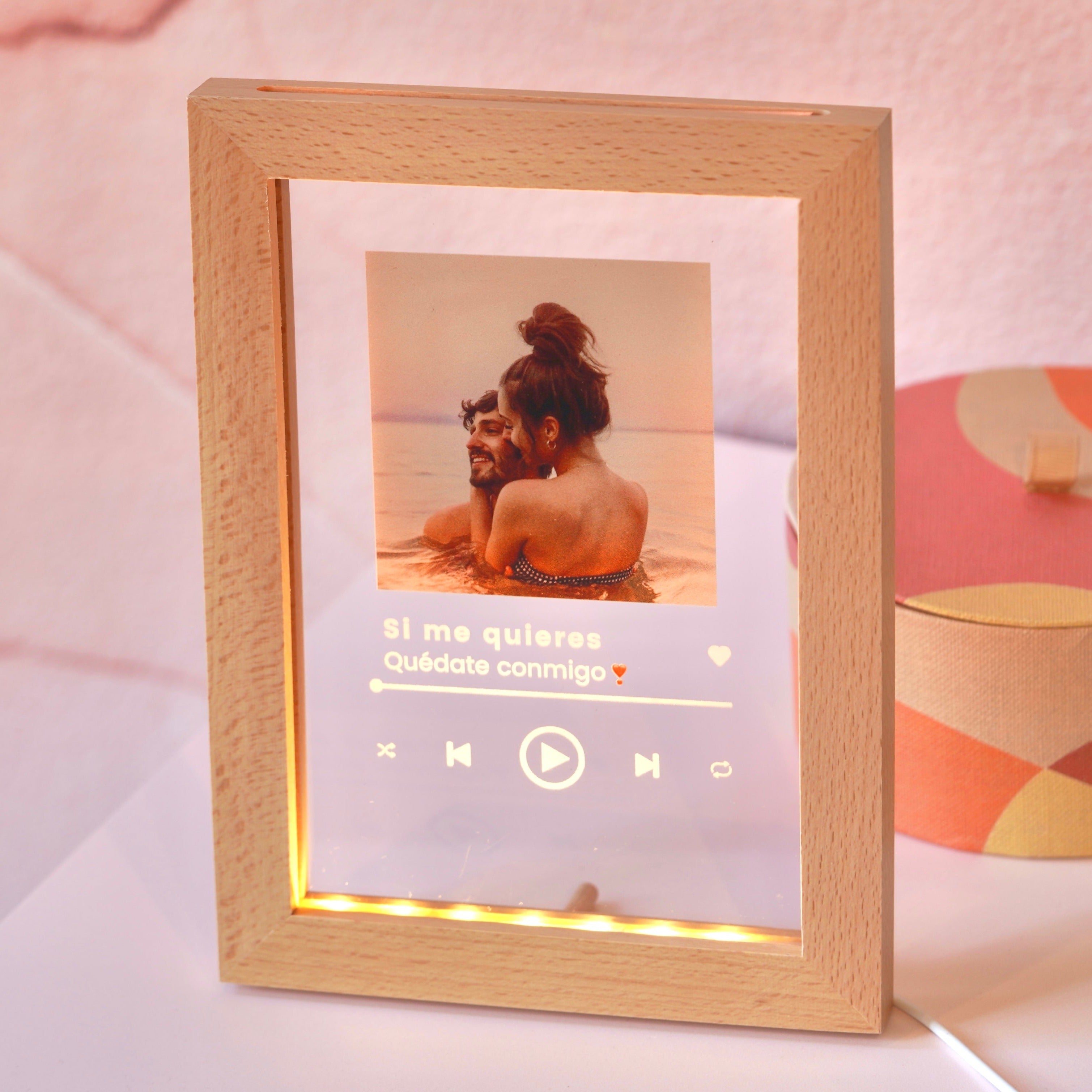 Spotify Cristal Plaque