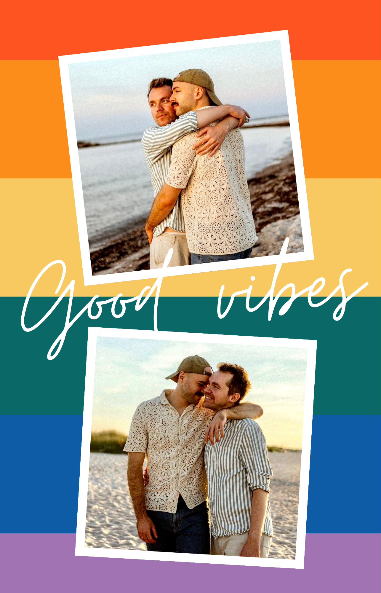 Placa 2 Fotos y colores LGTBI