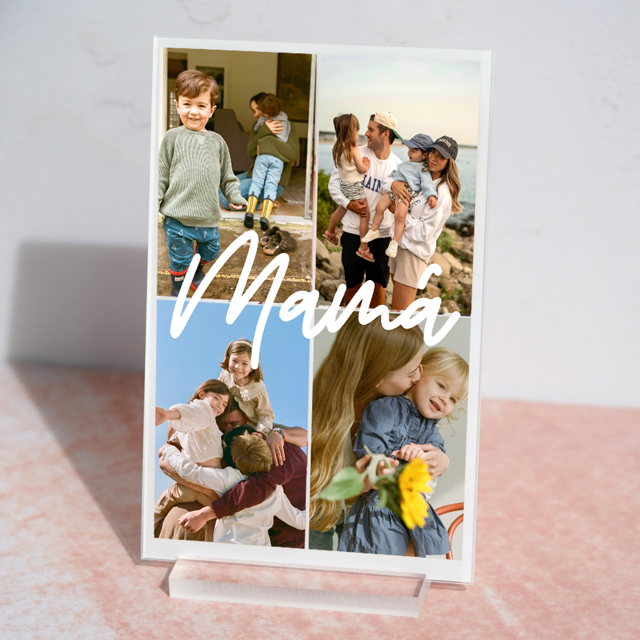 Placa de grade MOM 4 fotos