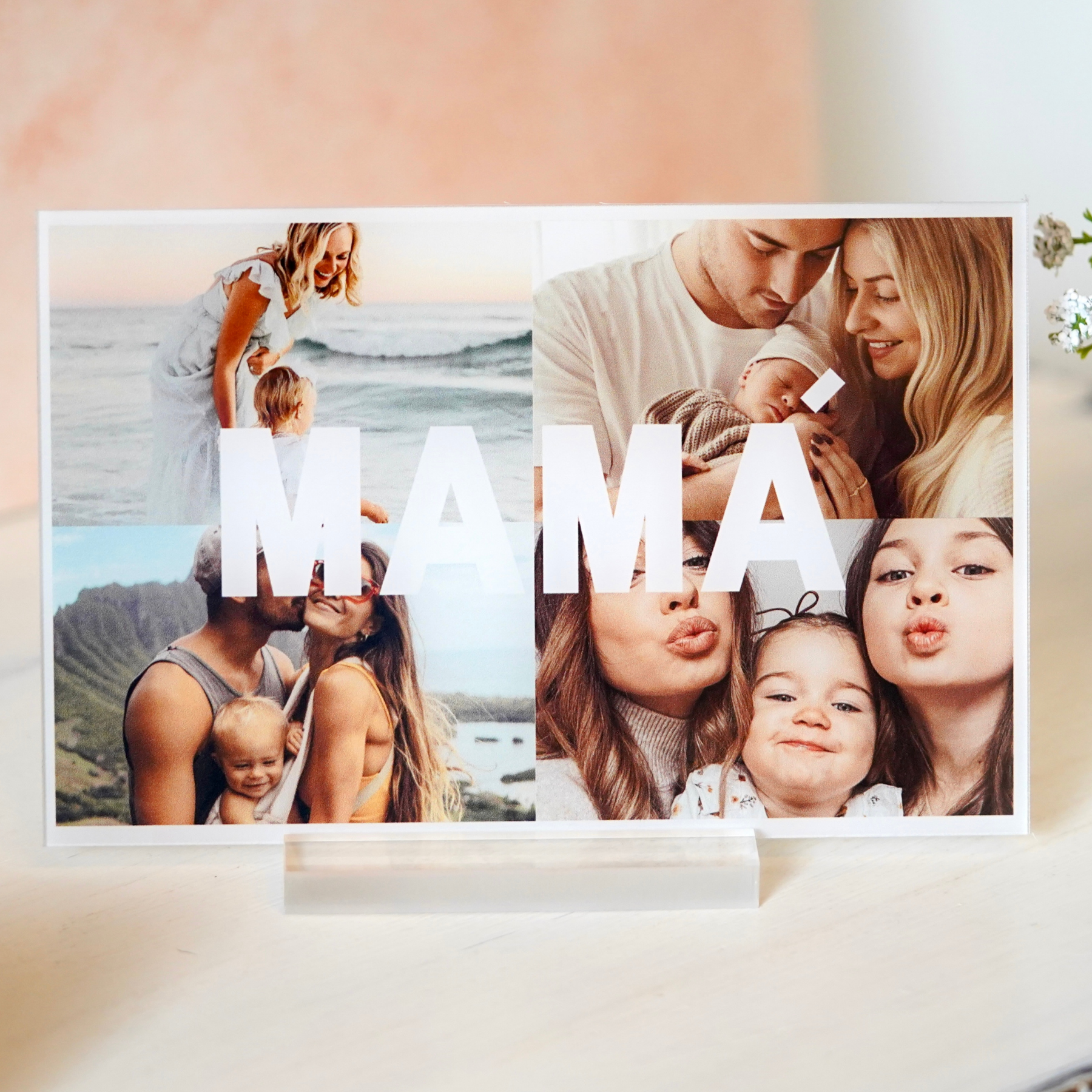 Placa "MÃE"