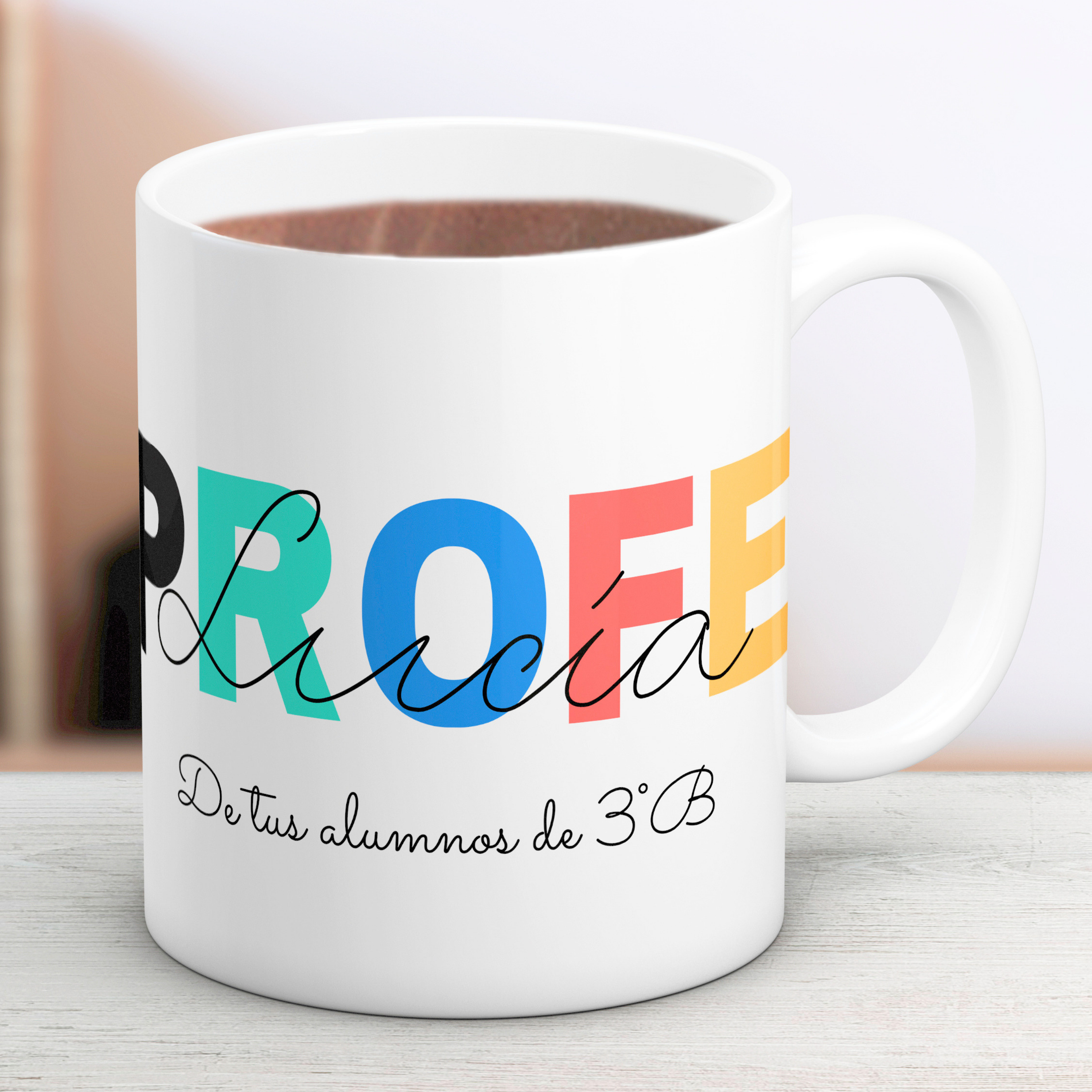 Caneca Professor Cores