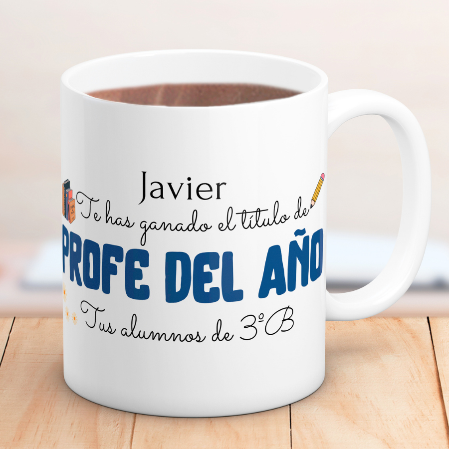 Caneca para o professor do ano