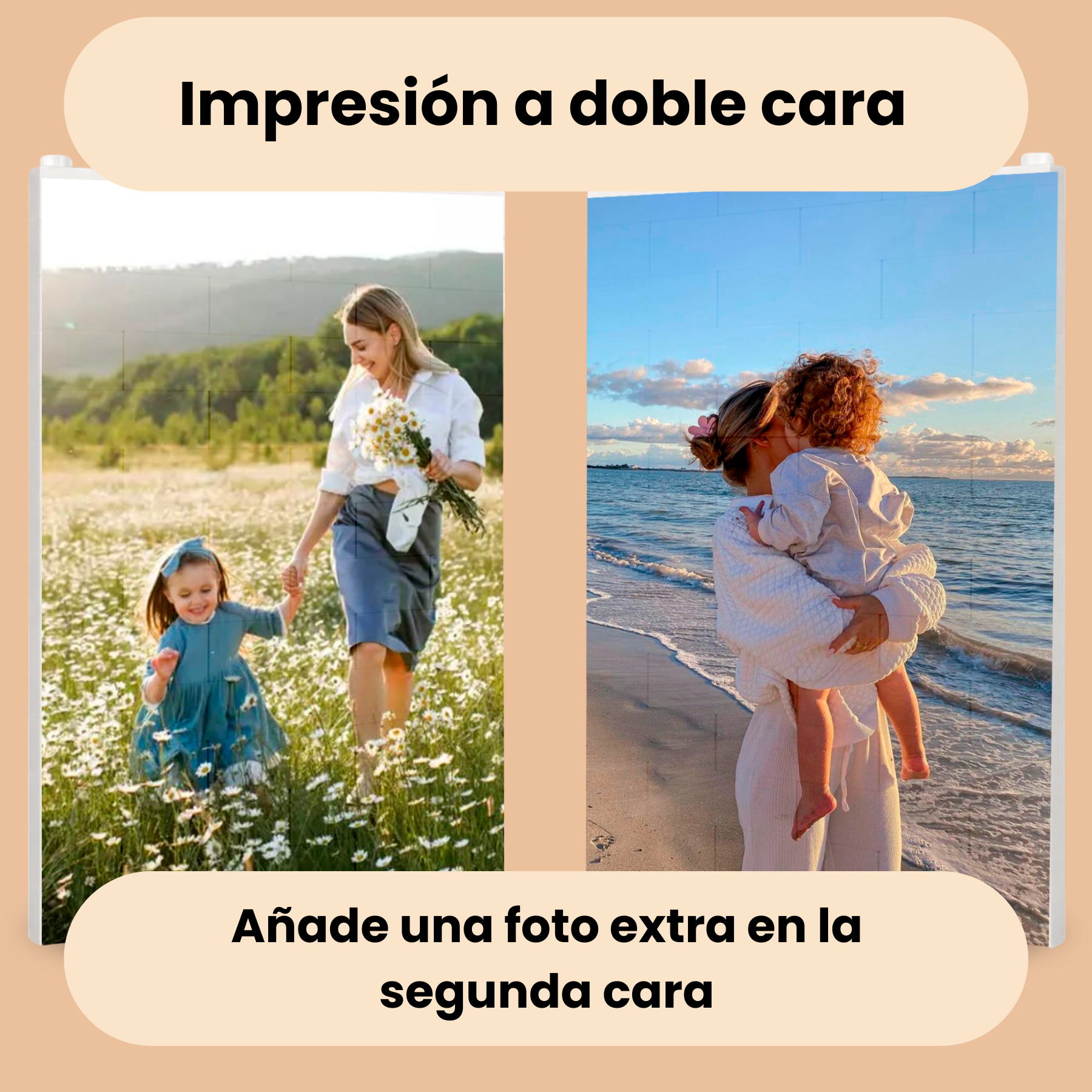 Puzzle Vertical Personalizado Mamá con Foto