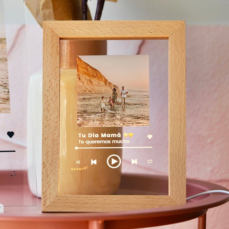 ❣️ Regalo Día de la Madre | Lámpara Spotify | 🚚 ENVÍO 48h | Lámpara spotify personalizada | Placa de música PERSONALIZADA | Placa de cristal Spotify | Regalo Original y Especial | Placas con tu diseño SPOTIFY | Regalo San Valentín | Cristal Plaque | Ideas de regalos para mi novia o novio