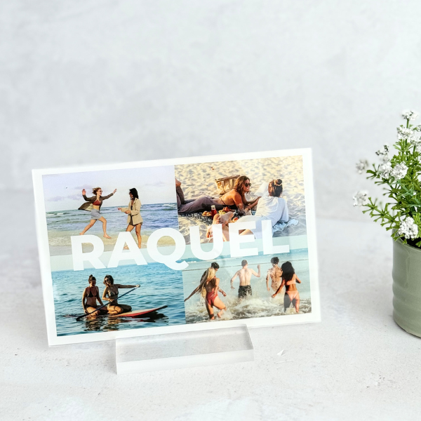 Placas de cristal grabadas con foto para regalar a tu Amiga | Regalos originales y únicos personalizados | Ideas de regalos para sorprender a tu Amiga en su día especial | Regalos únicos familia | ¿Qué regalar a mis amigas? | Lámparas de cristal con diseños personalizados | Cristal plaque