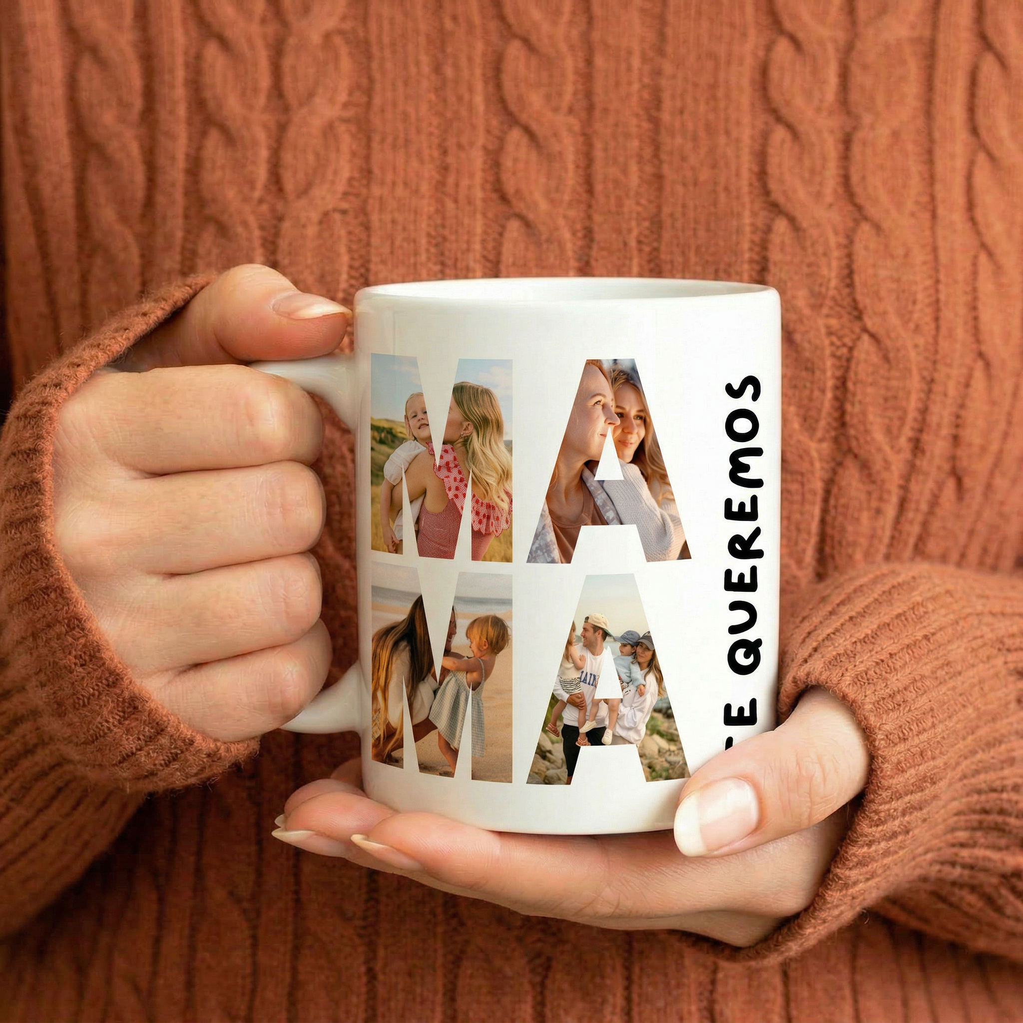 Taza letras "MAMÁ"