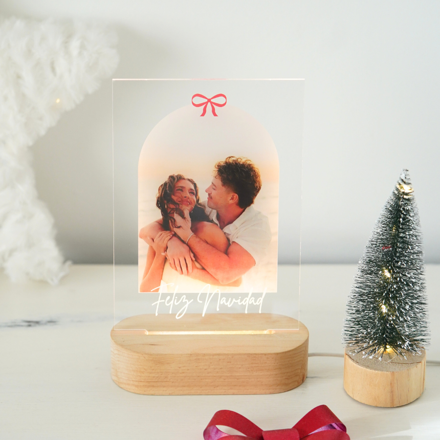 Lámpara navideña perfecta para recordar los mejores momentos del año
