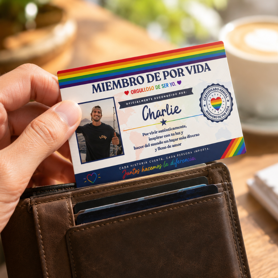 regalo especial para parejas o amigos LGTBI personalizado