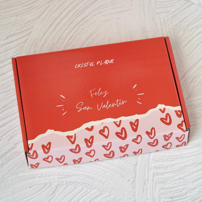 Caja Regalo San Valentín ✨💌 Listo para entregar como regalo – CRISTAL  PLAQUE