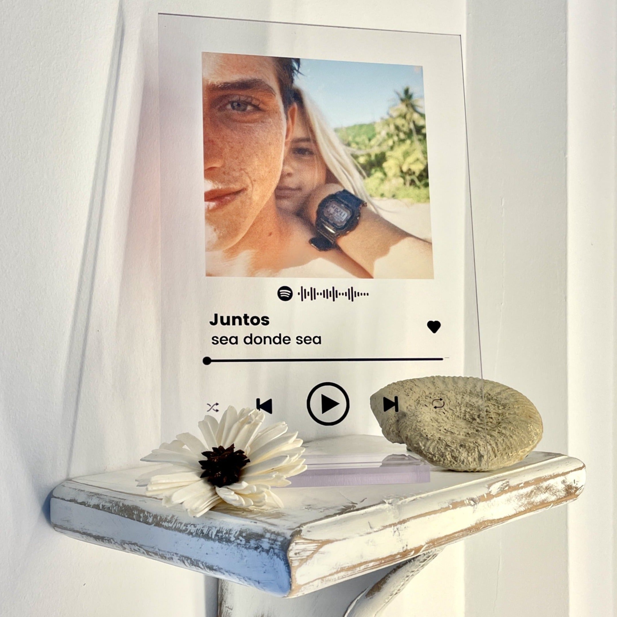 Placa spotify personalizada | Crear placa SPOTIFY | Placa de música PERSONALIZADA | Placa de cristal Spotify | Regalo Original y Especial | Metacrilato Spotify | Placas con tu diseño SPOTIFY | Regalo Transparente Personalizable | Cristal Plaque