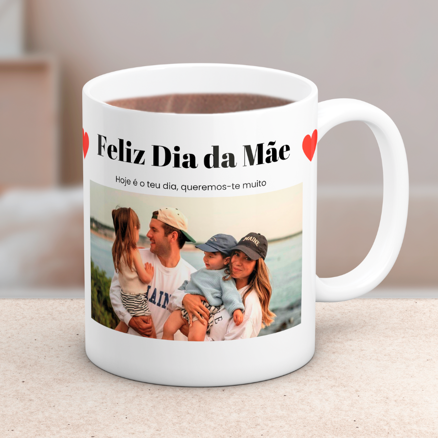 Caneca Mãe com foto completa