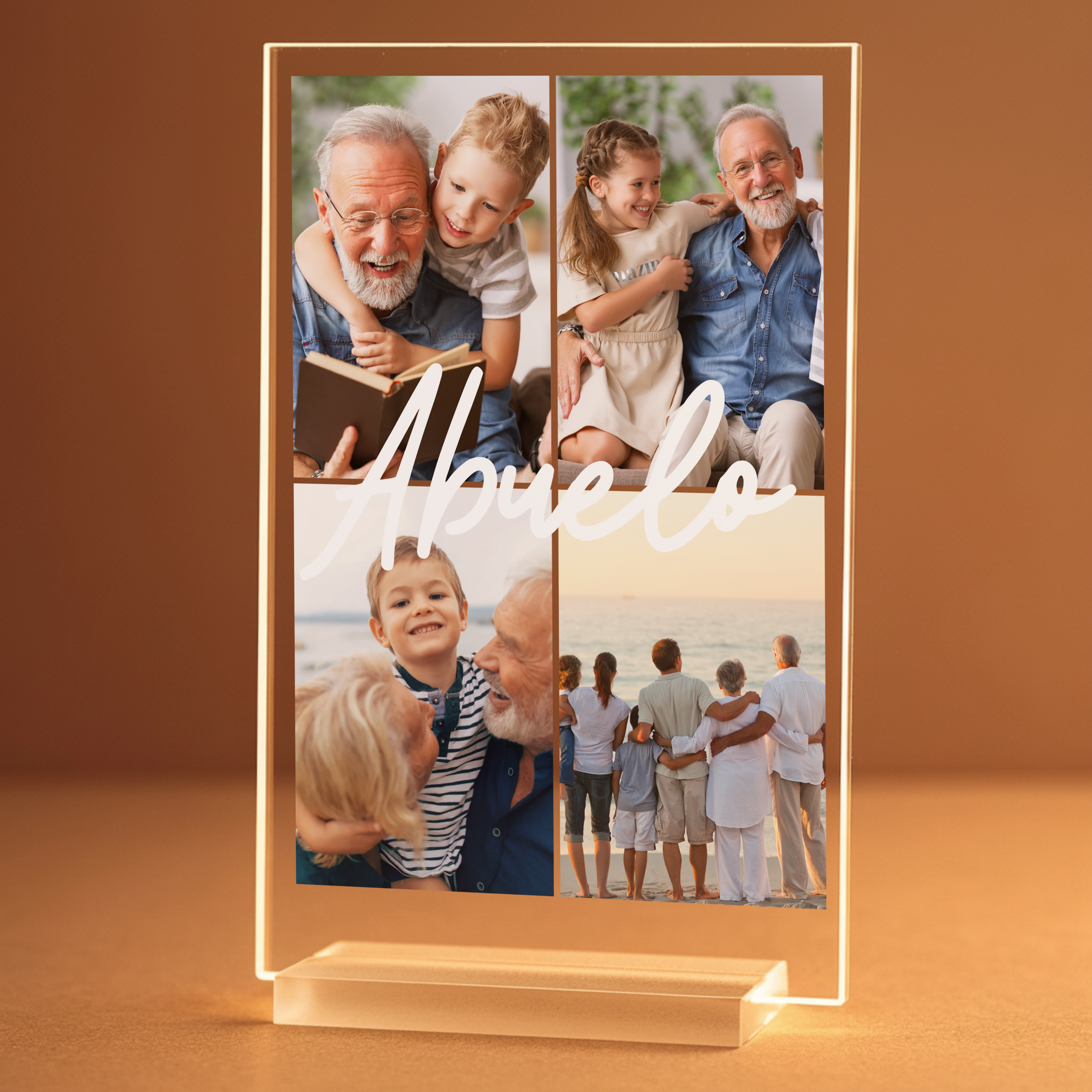 Placa de grade GRANDPA 4 fotos