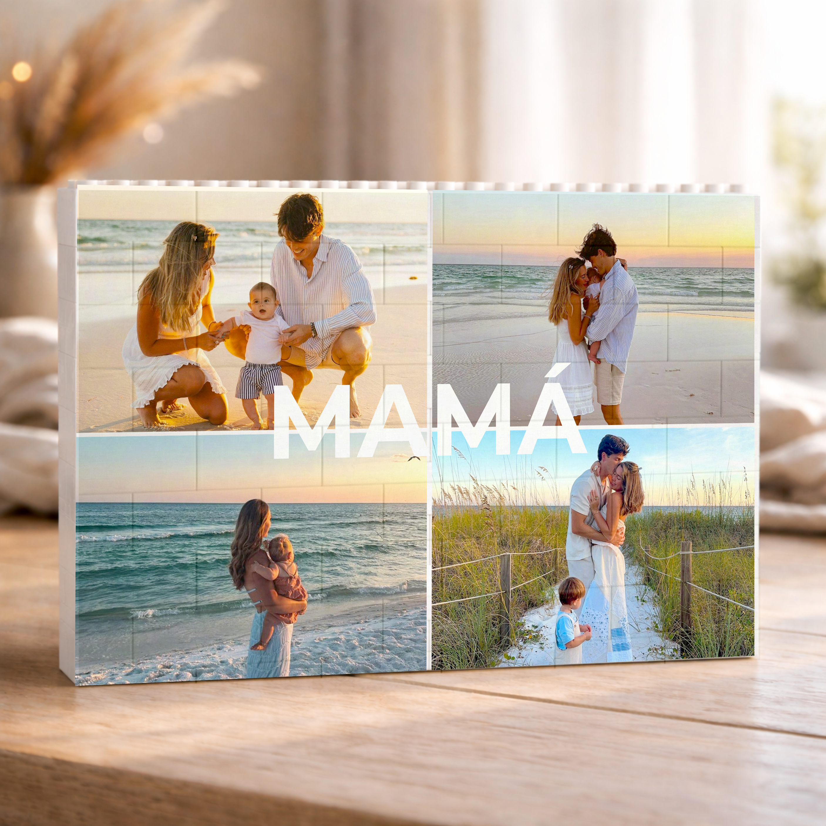 Puzzle Mamá 4 fotos