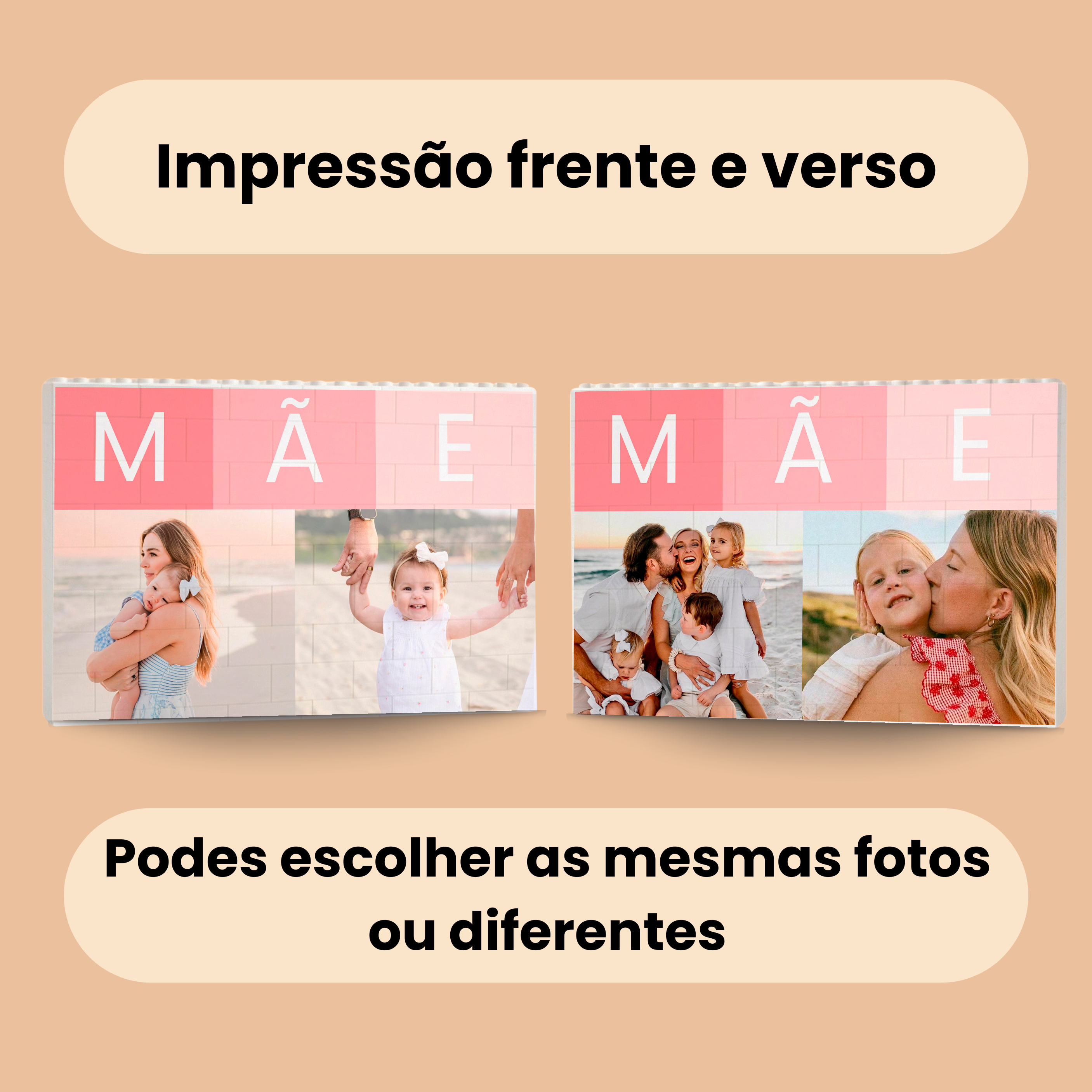 Quebra-cabeças Mae Quadrati Rosa
