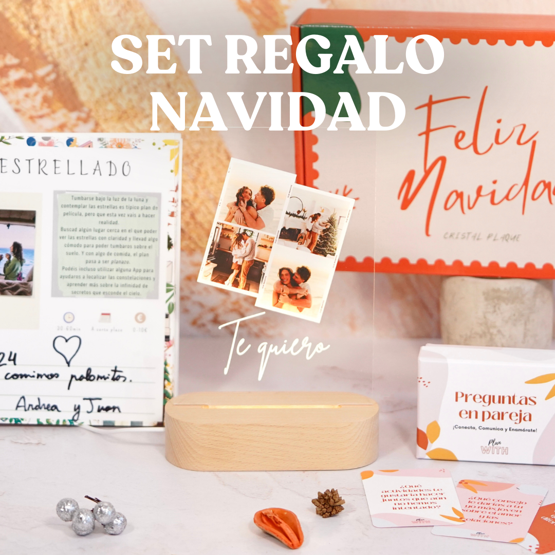 Set Navidad 🎁 Lámpara vertical