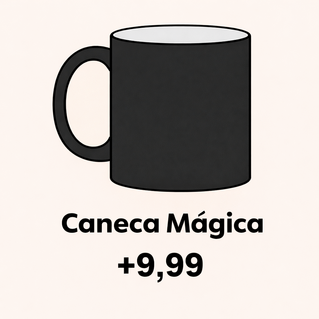 Caneca Mãe com colagem de 6 fotos