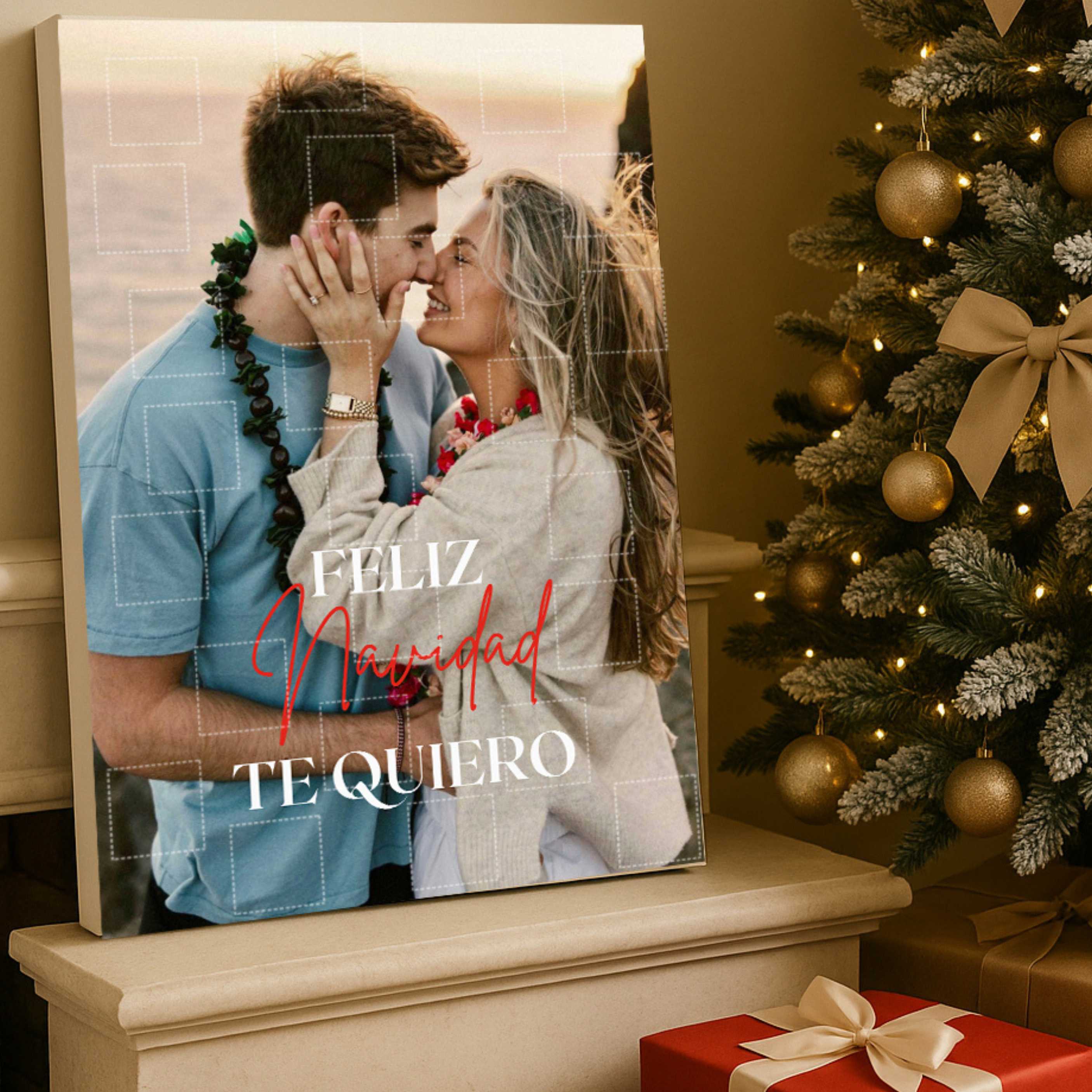 Calendario de adviento con tu foto personalizado